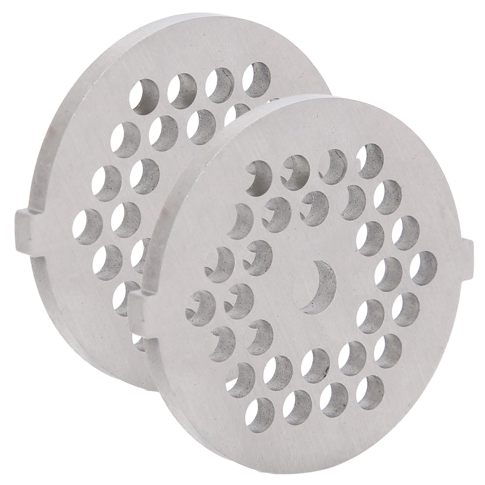 2Pcs Electric Mincer Blade Stainless Steel Grinding Plate Round Hole for 5#/B view 4