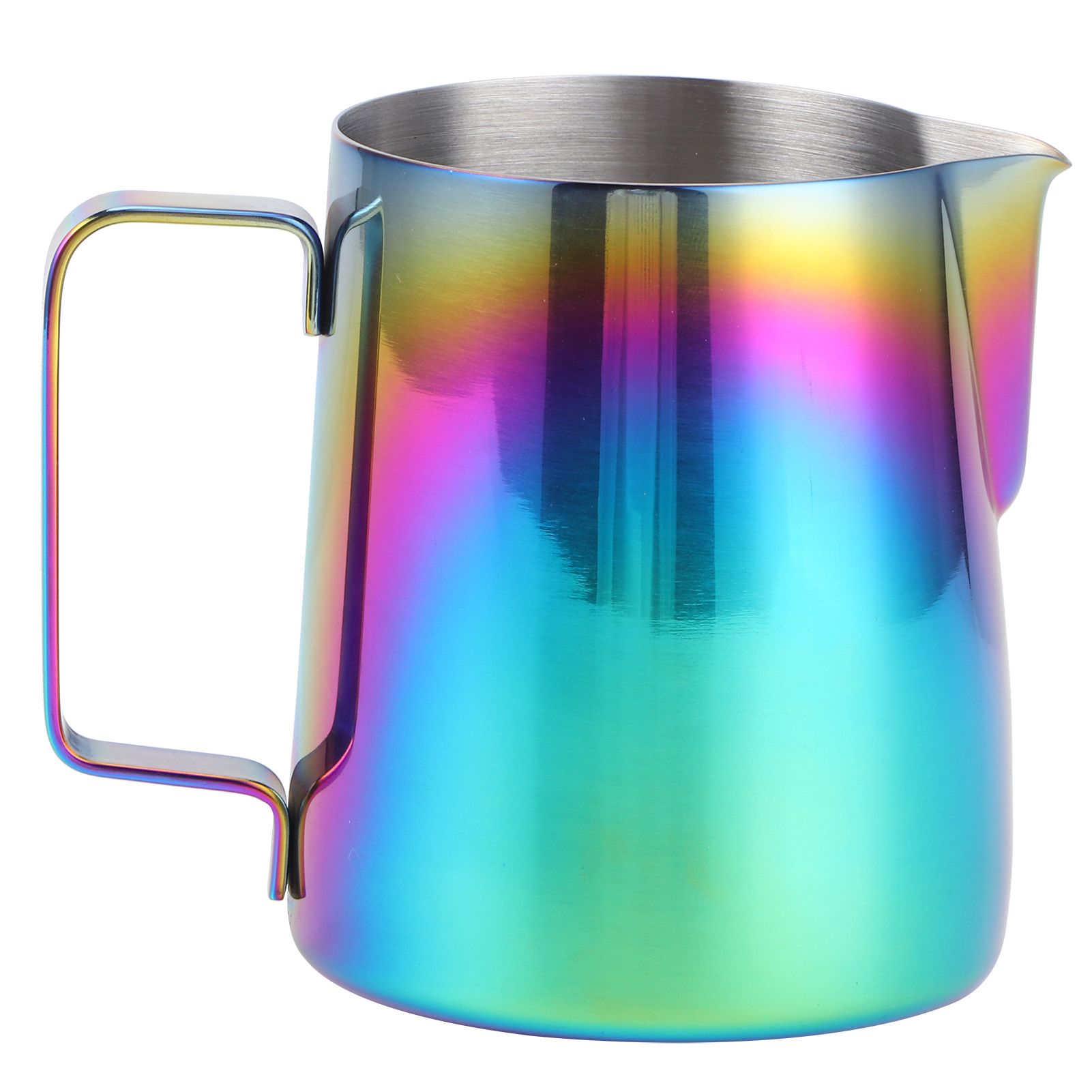 350ml Coffee Pitcher Latte Art Making Cup Colorful Milk Frothing Pitcher with view 2