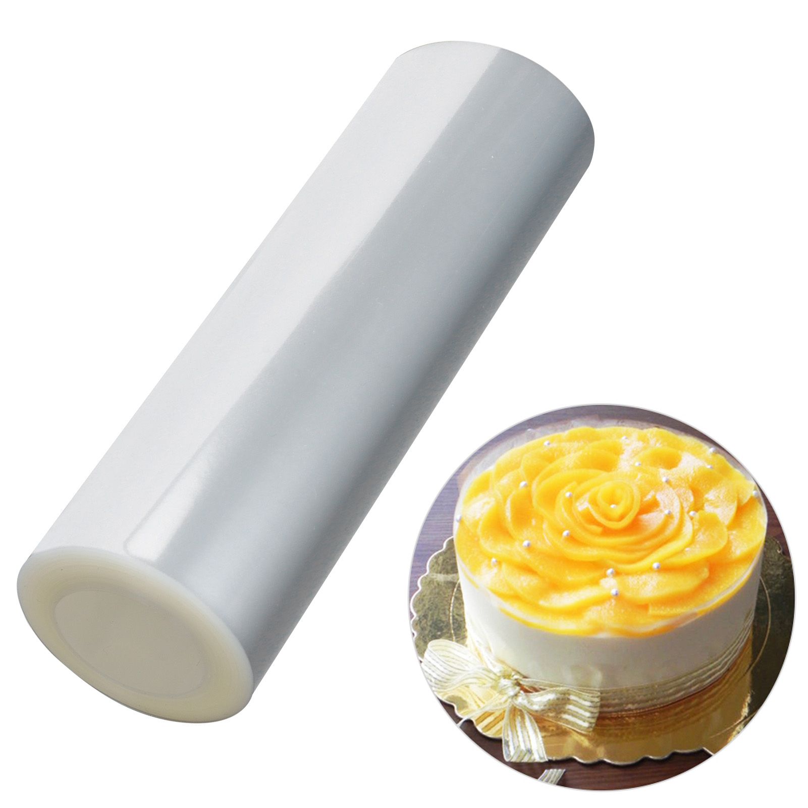 0.1mm Thickness 15cmx10m Disposable Mousse Film Cake Edge Collar Kitchen view 10