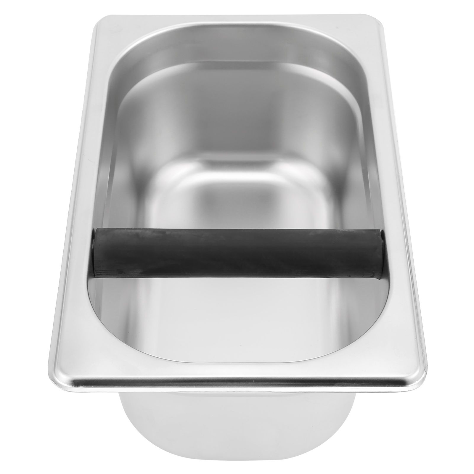 Knock Box Stainless Steel Coffee Slag Grind Bucket Container Coffee Machine view 3