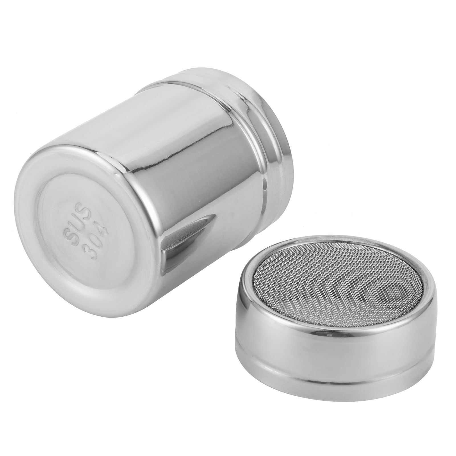 Stainless Steel Fine Mesh Powder Shaker Chocolate Coffee Sifter for Kitchen view 8