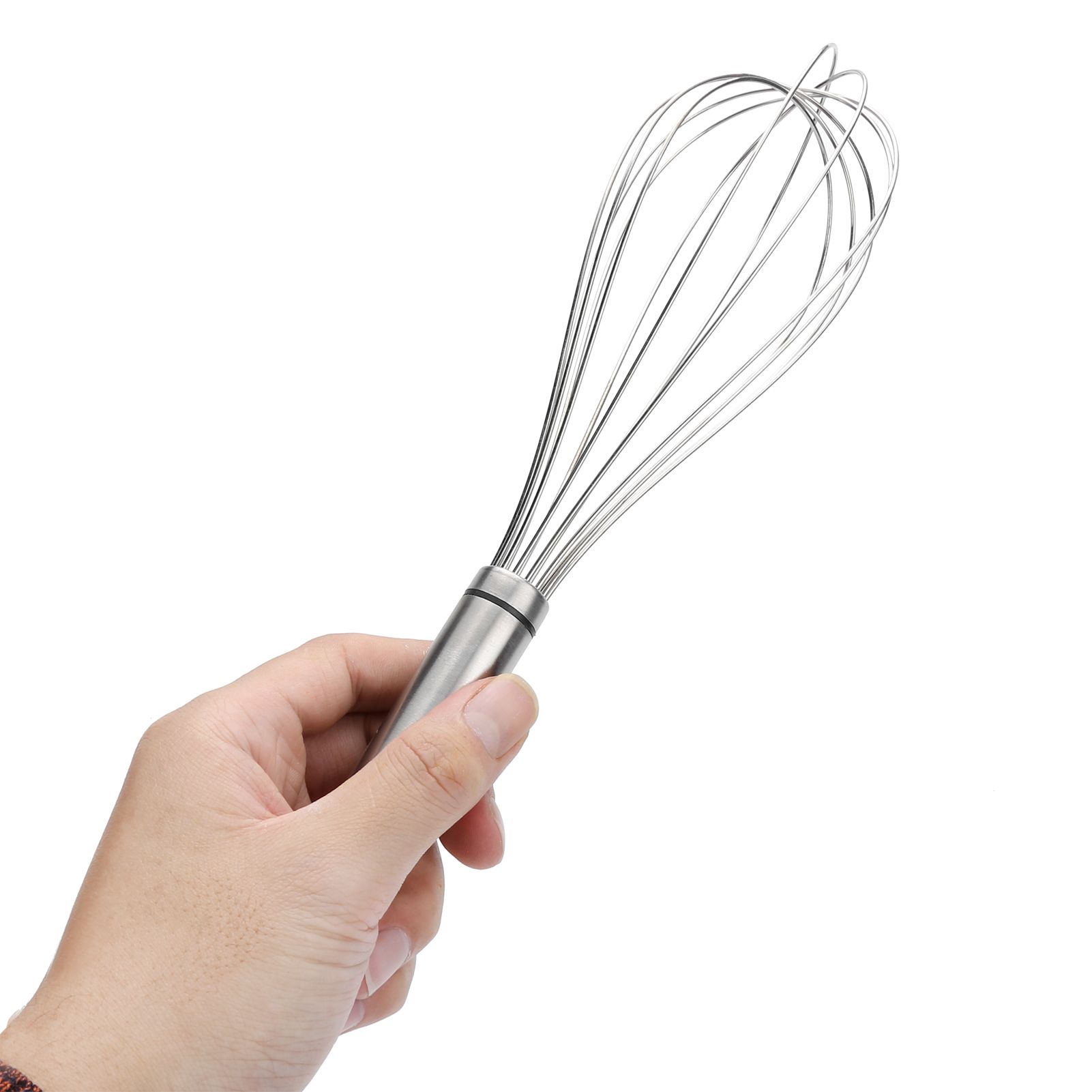 Manual Egg Mixer 304 Stainless Steel 7 Wire Egg Beater Mixing Tool Kitchen view 5