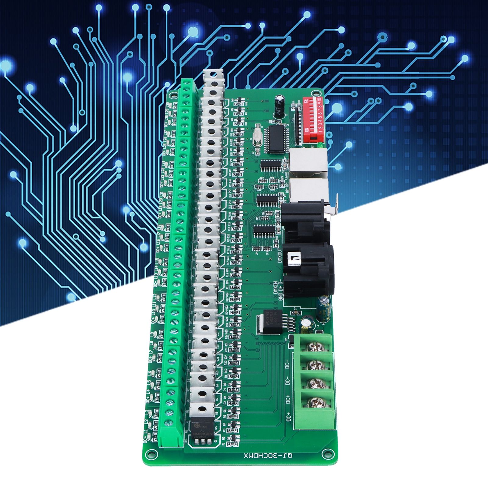 30CH DMX512 Constant Decoder LED Controller Decoder for LED Strip Light Stage view 10