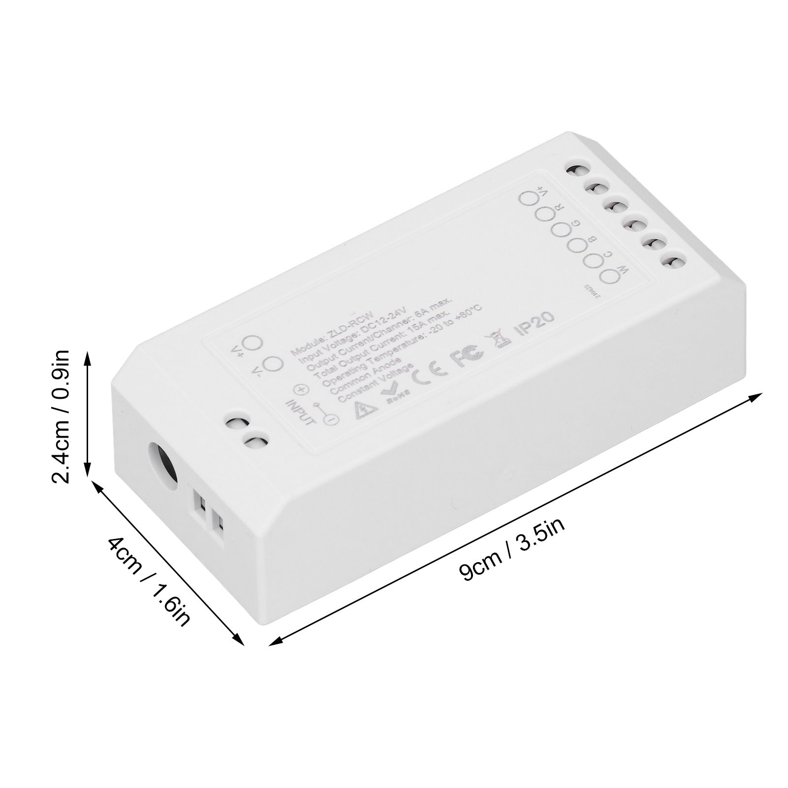 For Zigbee LED Driver Smart Home LED Strip Controller RGB+CW Light Strip view 13