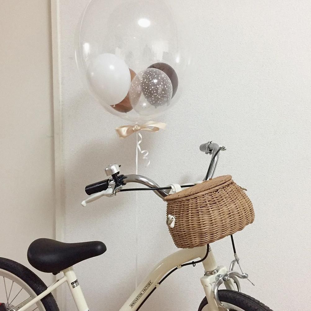 Kids Backpacks Portable Hand Woven Basket Handmade Woven Bike Basket Great for view 4