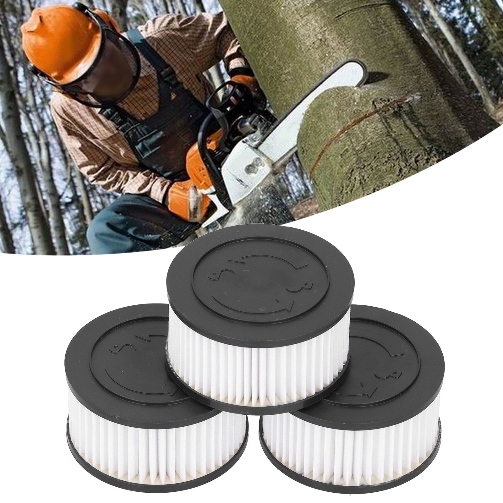 3Pcs Air Filter Fit for Stihl MS251 MS261 MS271 MS291 MS311 MS381 MS391 Chainsaw view 9