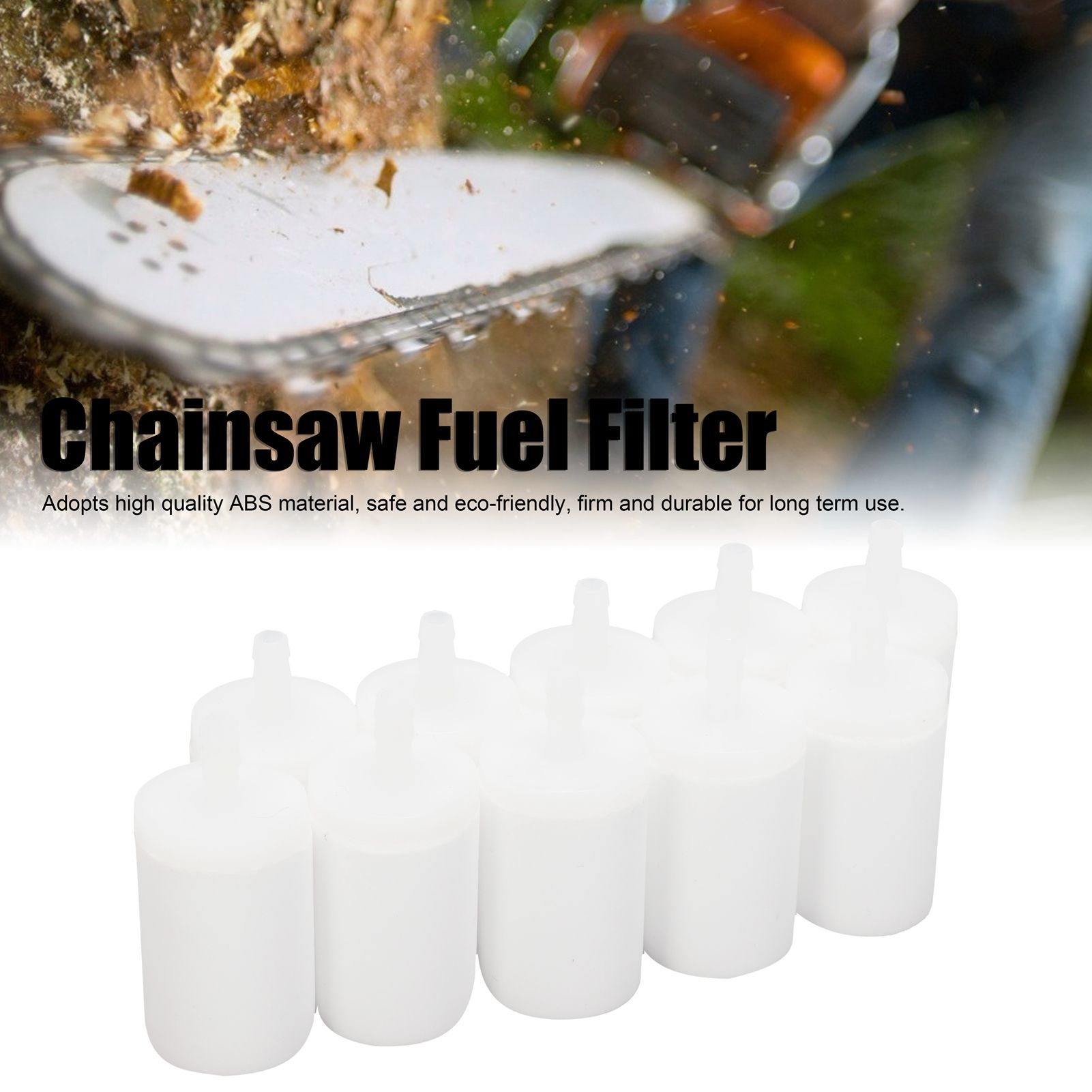 10PCS Fuel Filter Replacement Fit for Husqvarna Chainsaw Parts Garden Tool view 12