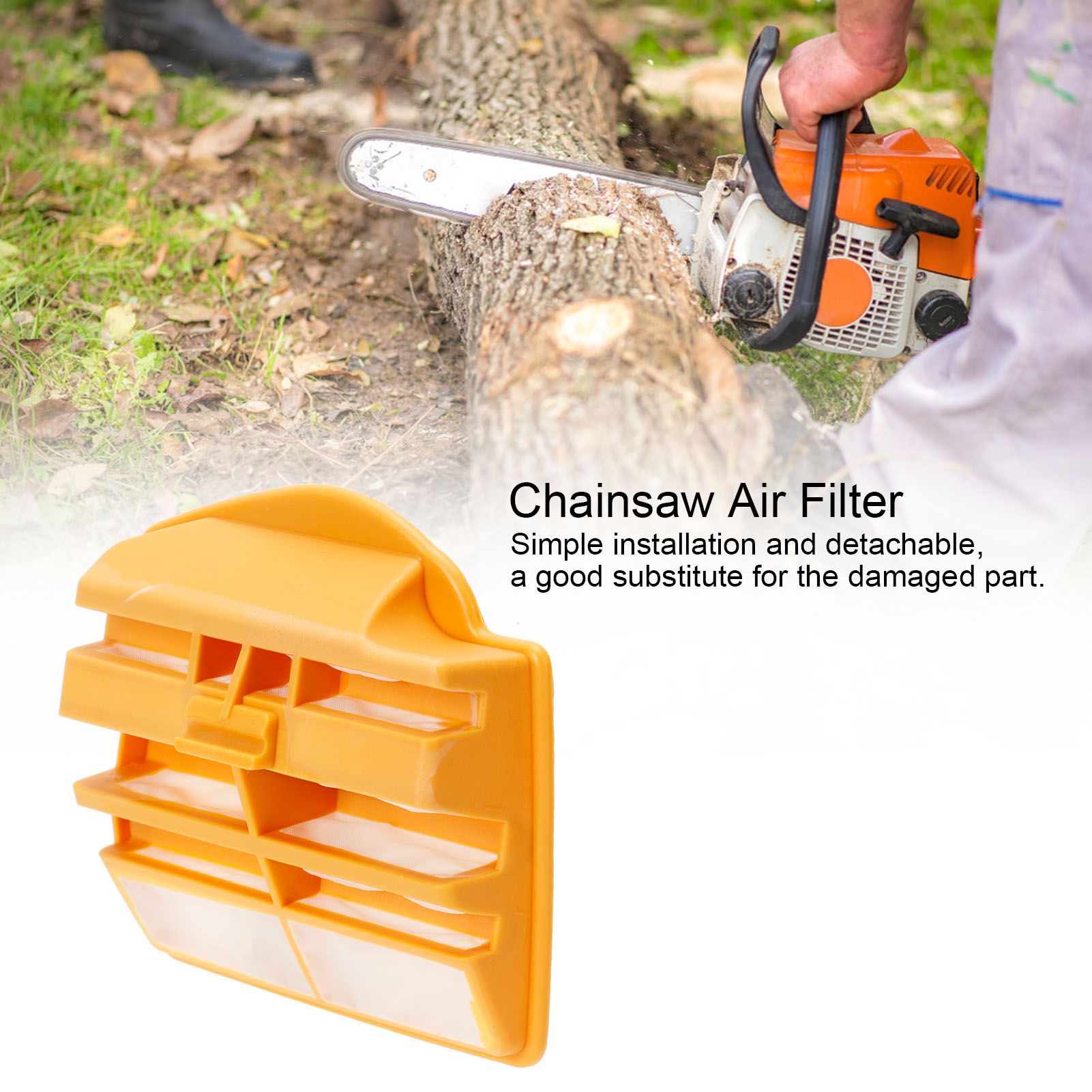 Air Filter Replacement Garden Electric Chainsaw Accessory Parts Fit for Husqvarna view 13