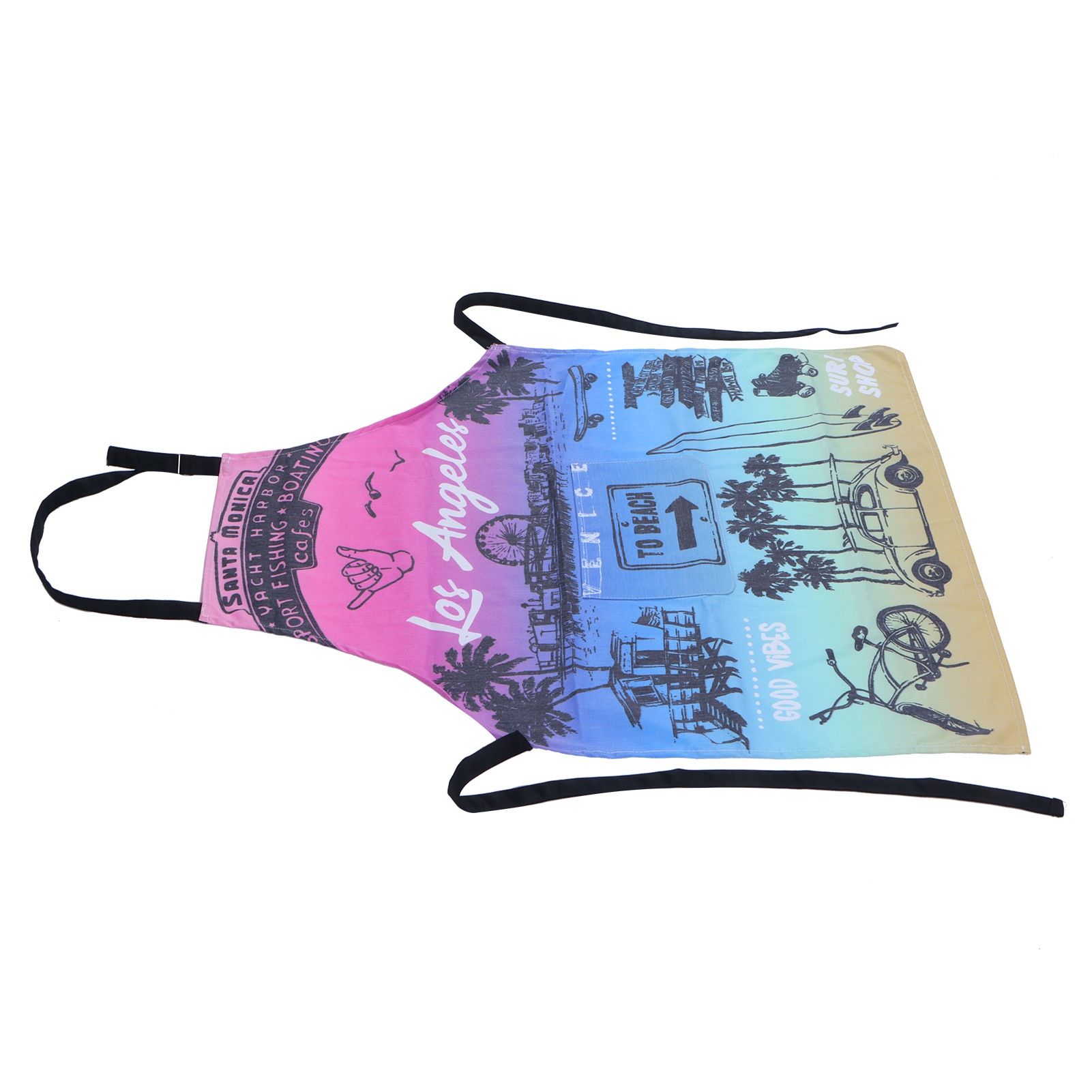 Multifunction Work Apron Adjustable Sleeveless Apron for Garden Cleaning view 3