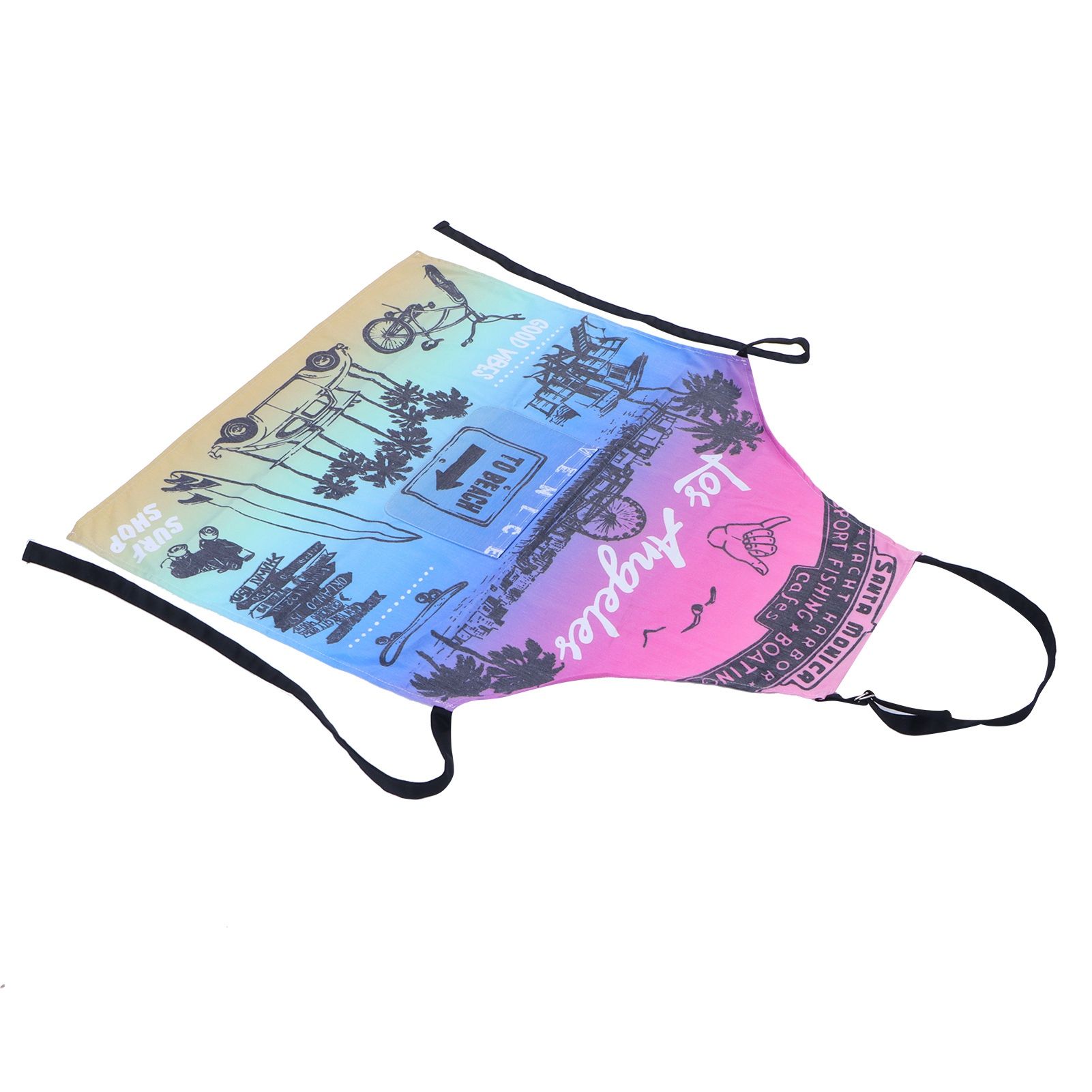 Multifunction Work Apron Adjustable Sleeveless Apron for Garden Cleaning view 9