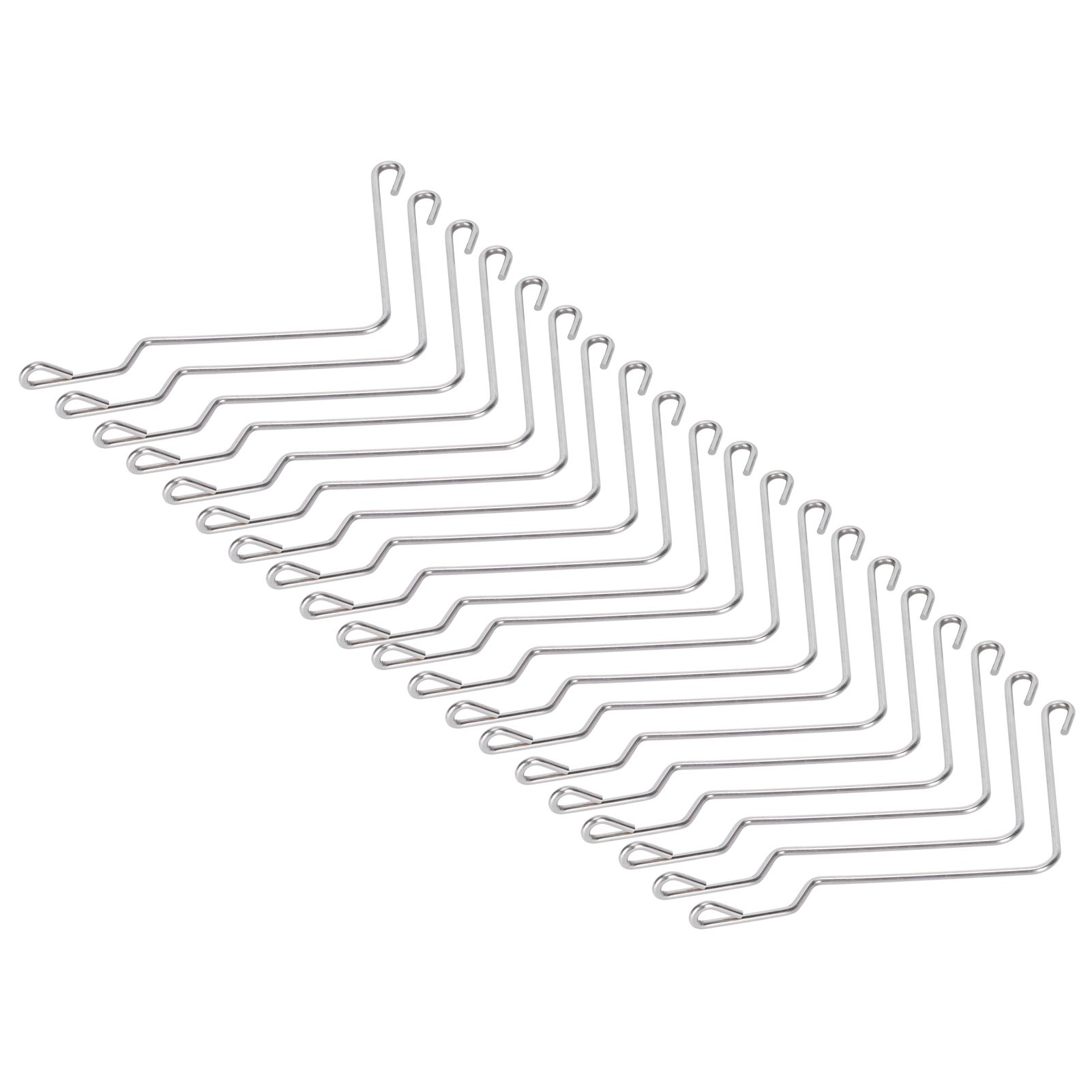 20PCS Stainless Steel Beehive Connector Bend Wire Holder Fastener for Wooden view 6