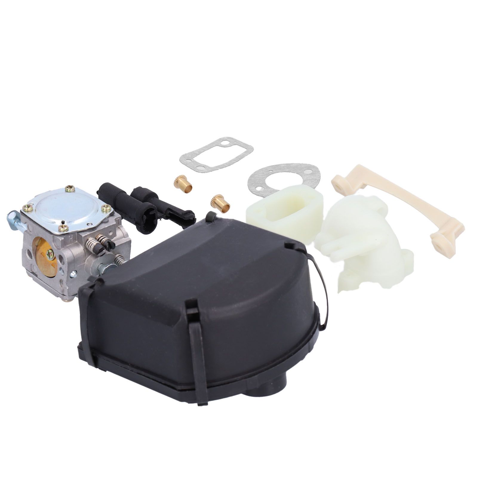 Carburetor Intake with Air Filter Cover Assembly Fit for Husqvarna 268 272 view 3