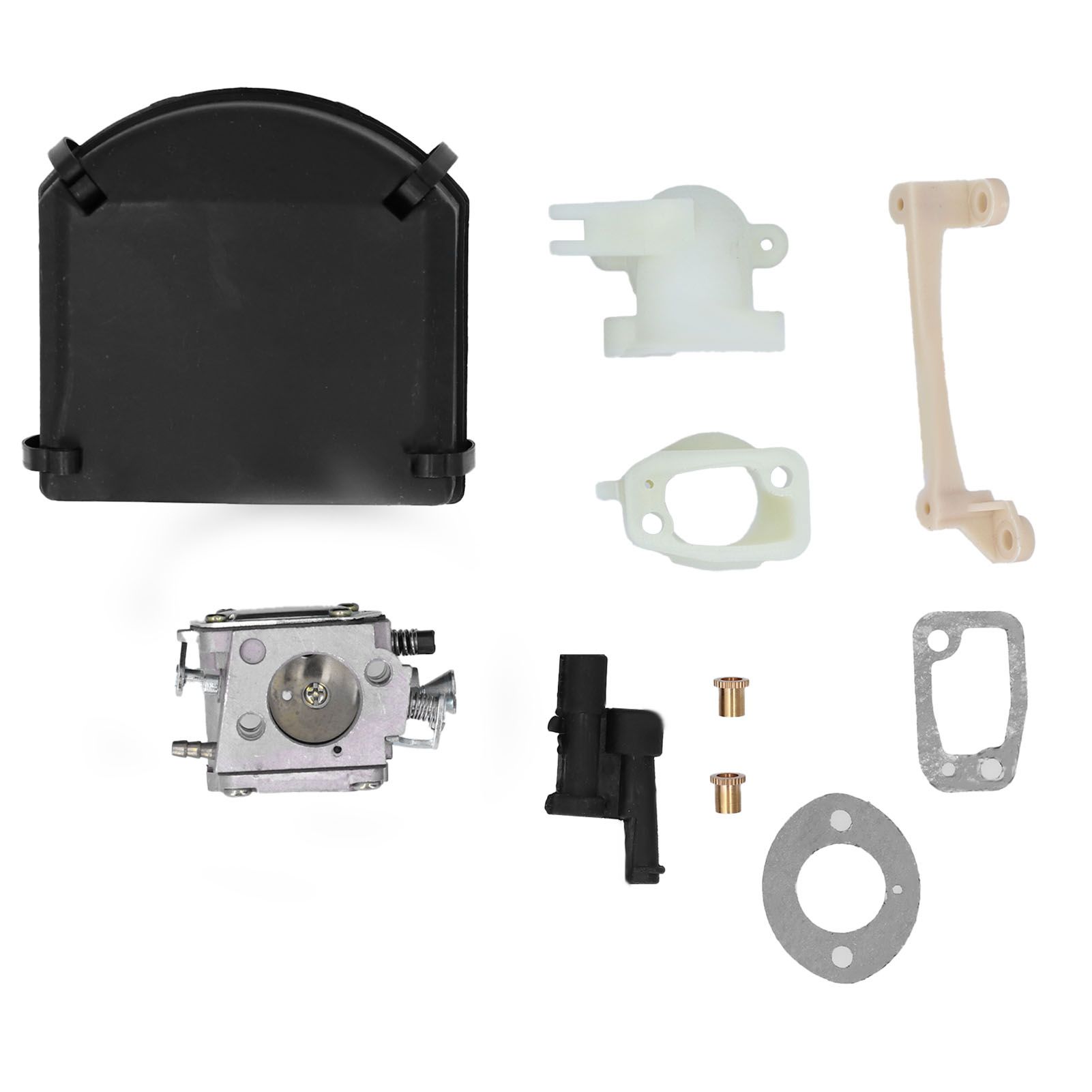 Carburetor Intake with Air Filter Cover Assembly Fit for Husqvarna 268 272 view 5