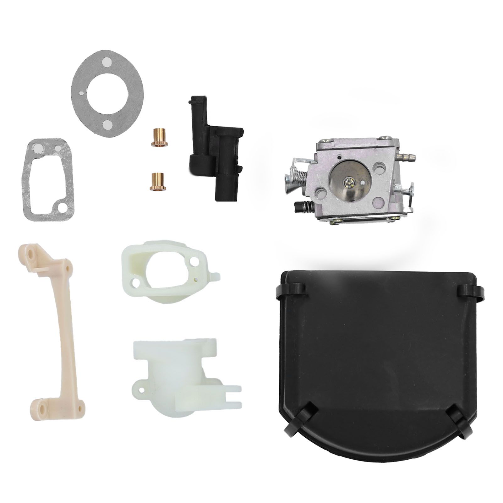Carburetor Intake with Air Filter Cover Assembly Fit for Husqvarna 268 272 view 10