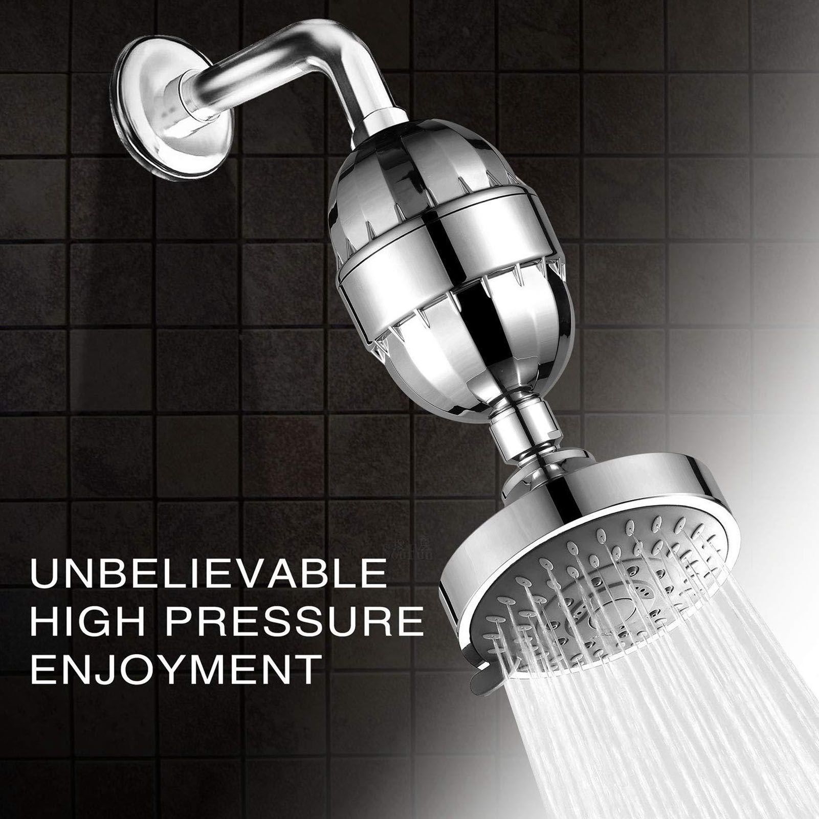 Shower Head with 15 Stage Filter Wall‑Mounted Shower Sprayer Bathroom Accessories view 15
