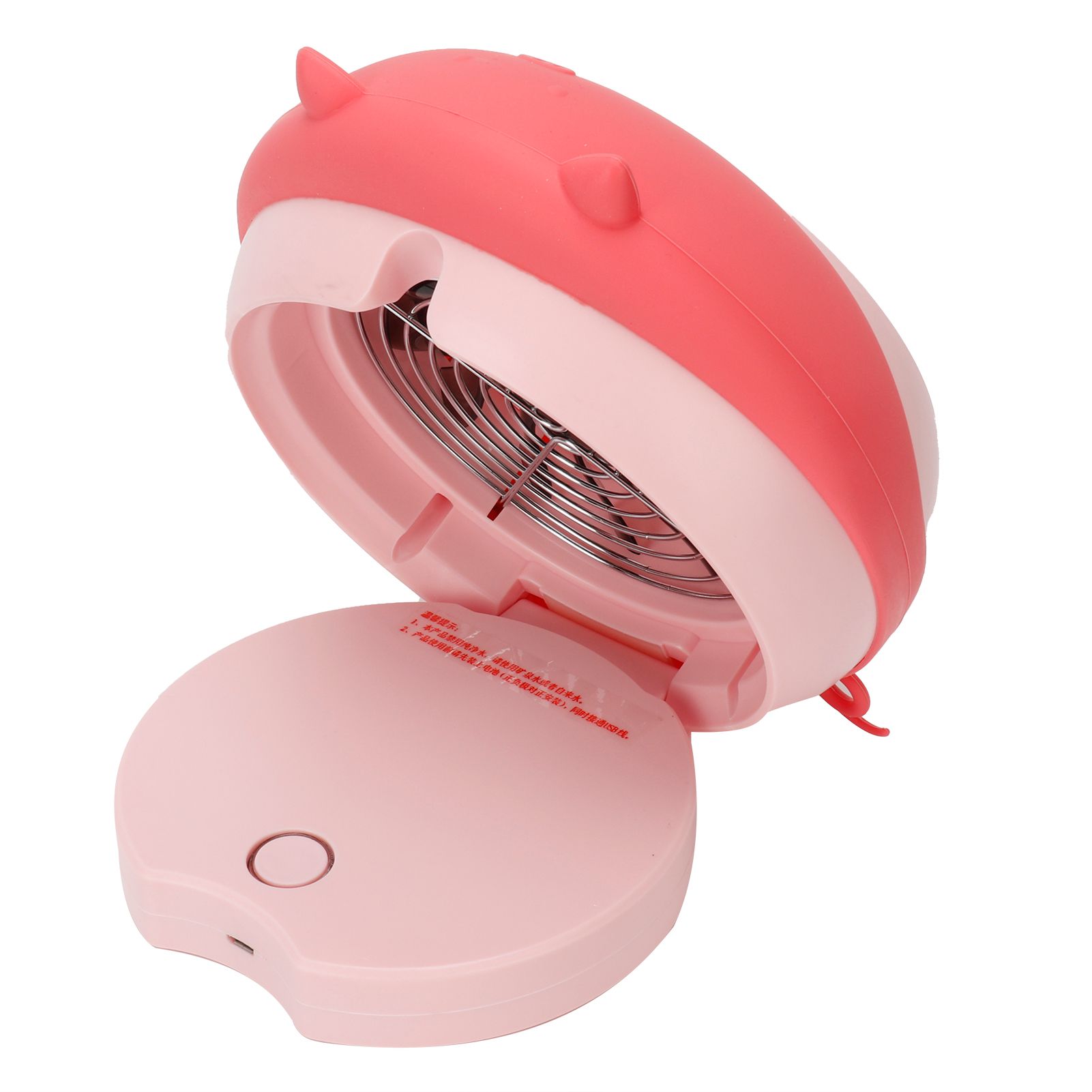 Cute Desktop Mini Fan Portable Humidifying Mist Spray Fan for Home Office view 7