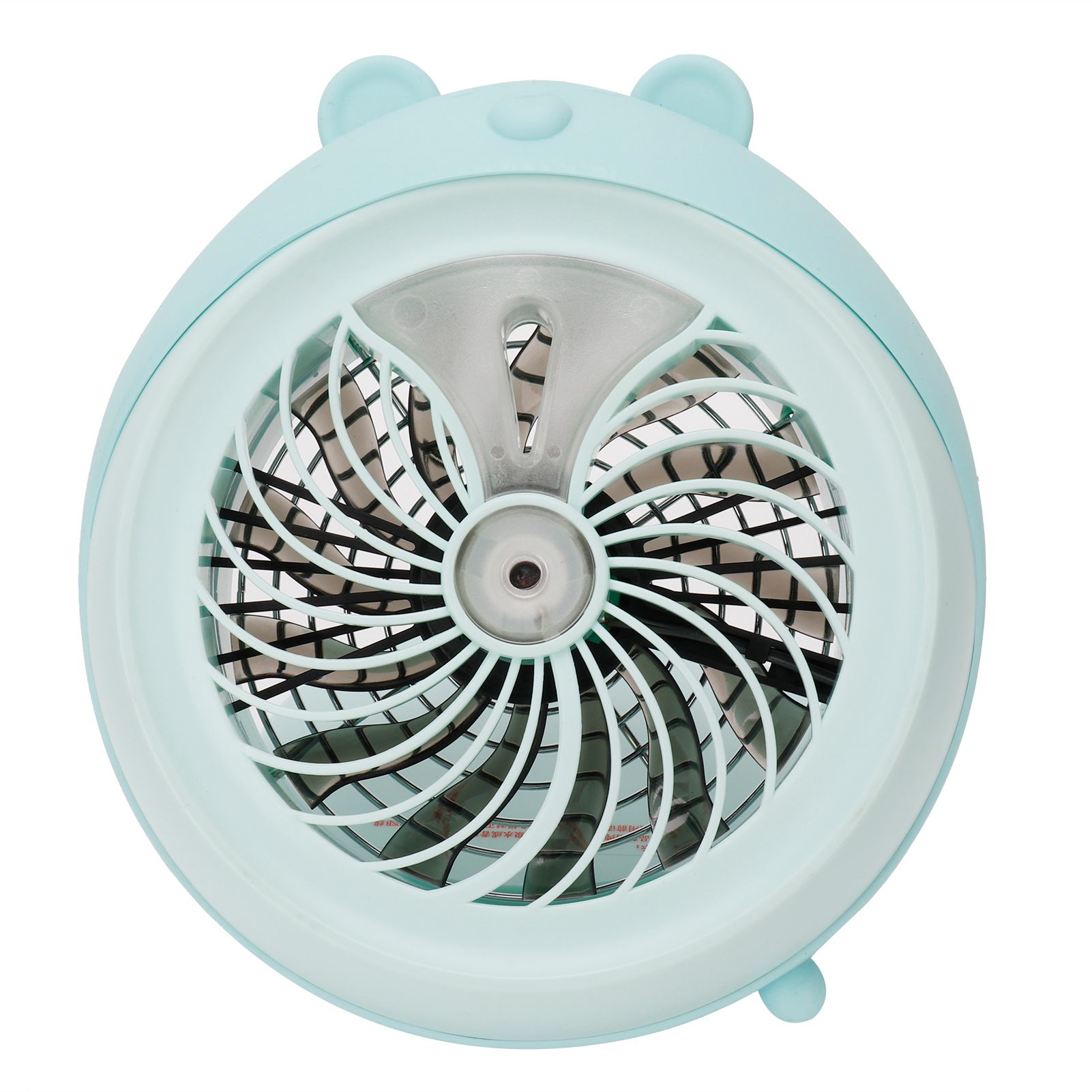 Cute Desktop Mini Fan Portable Humidifying Mist Spray Fan for Home Office view 2