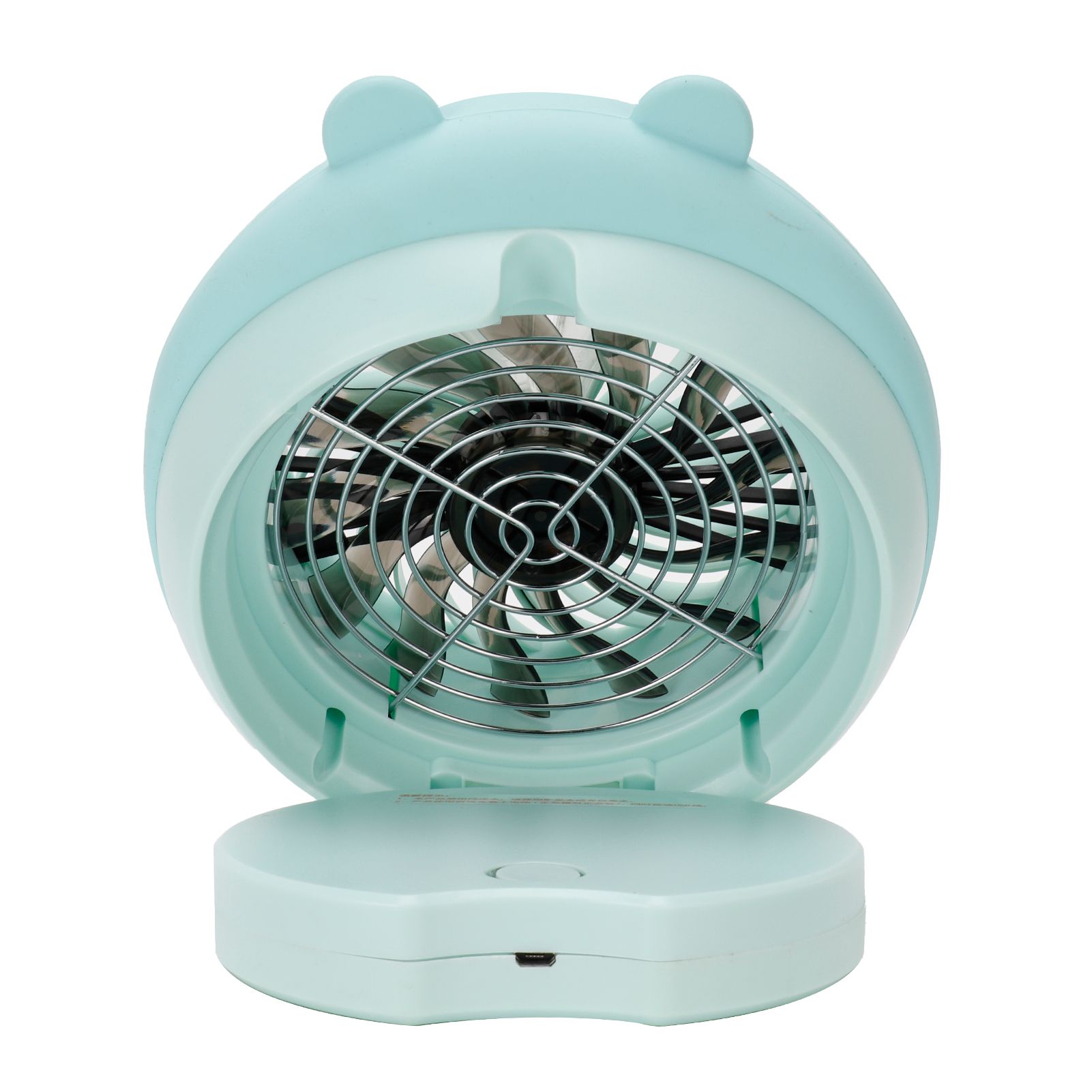 Cute Desktop Mini Fan Portable Humidifying Mist Spray Fan for Home Office view 6