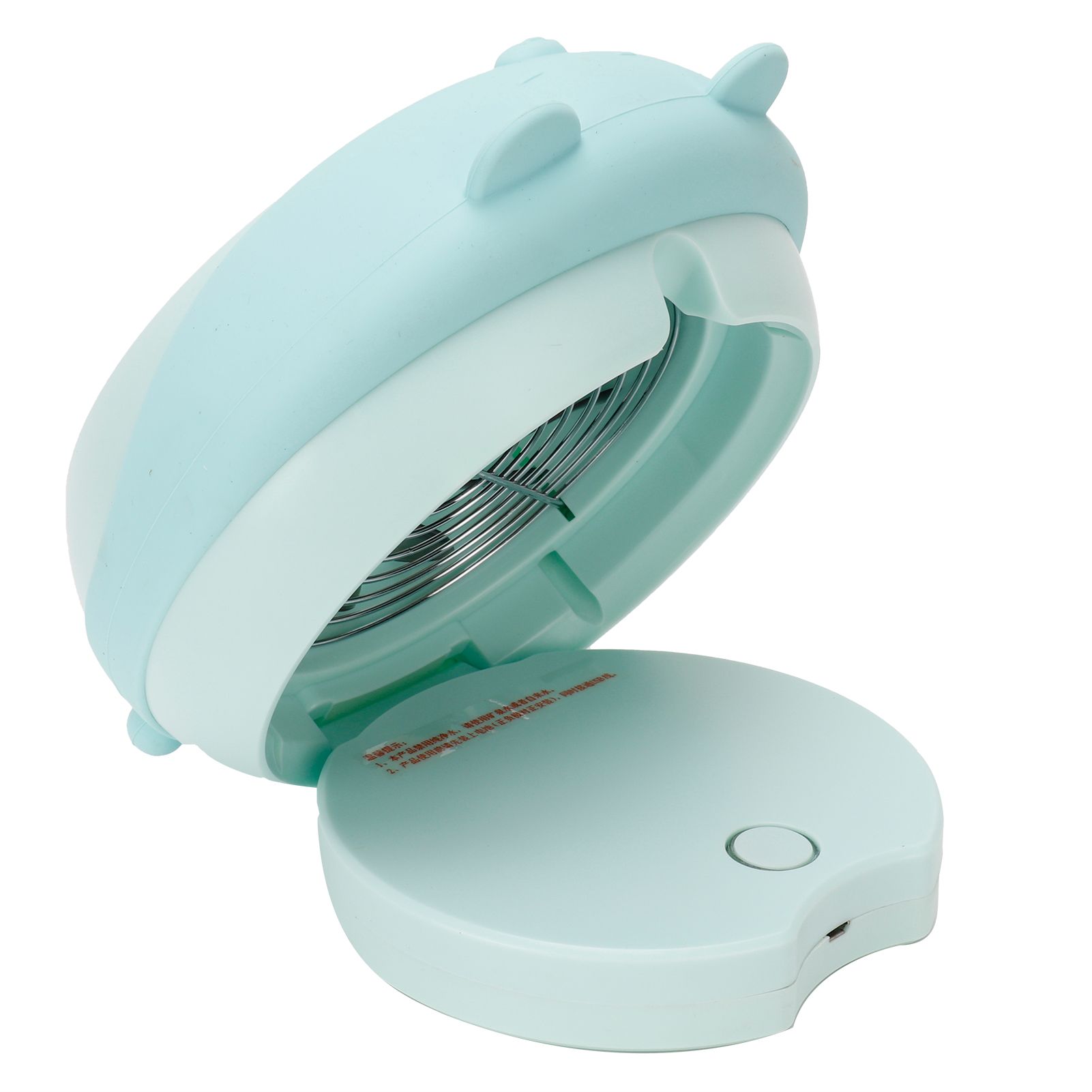 Cute Desktop Mini Fan Portable Humidifying Mist Spray Fan for Home Office view 7