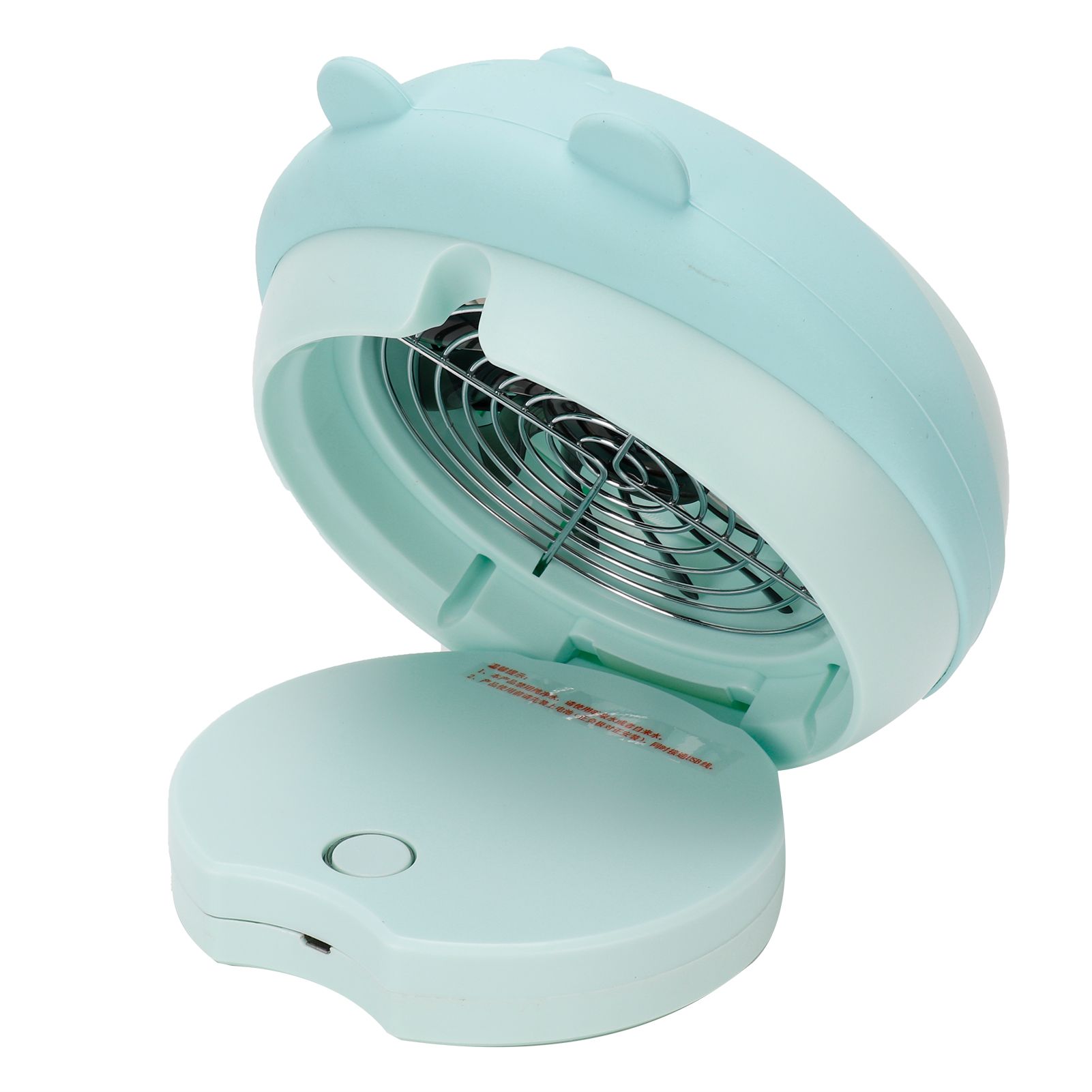Cute Desktop Mini Fan Portable Humidifying Mist Spray Fan for Home Office view 8