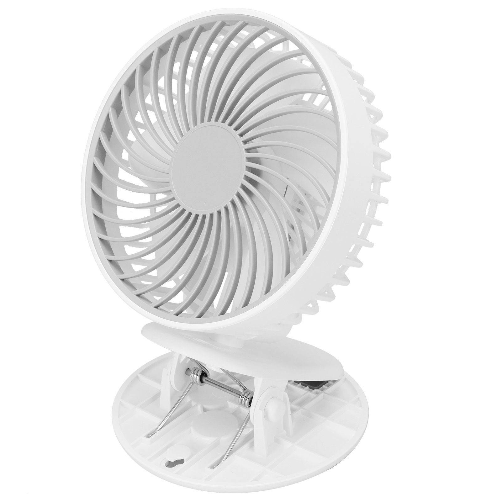 Portable Desk Fan 3 Speed Wind Mini Desktop Fan with Clip for Home Office and view 3