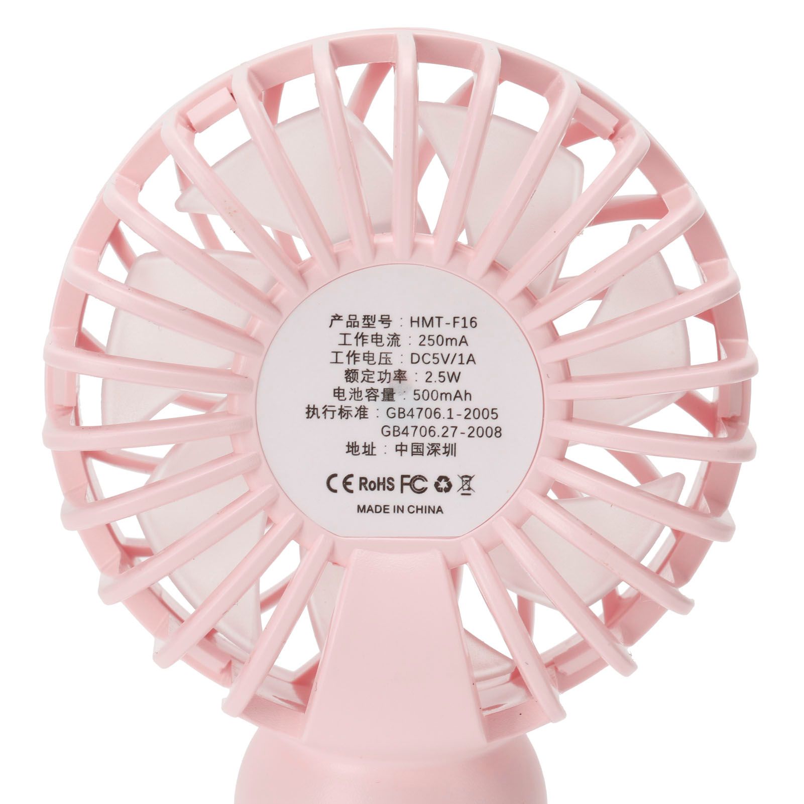 Portable Handheld Fan USB Rechargeable Enhanced Wind Small Fan for Travel view 14