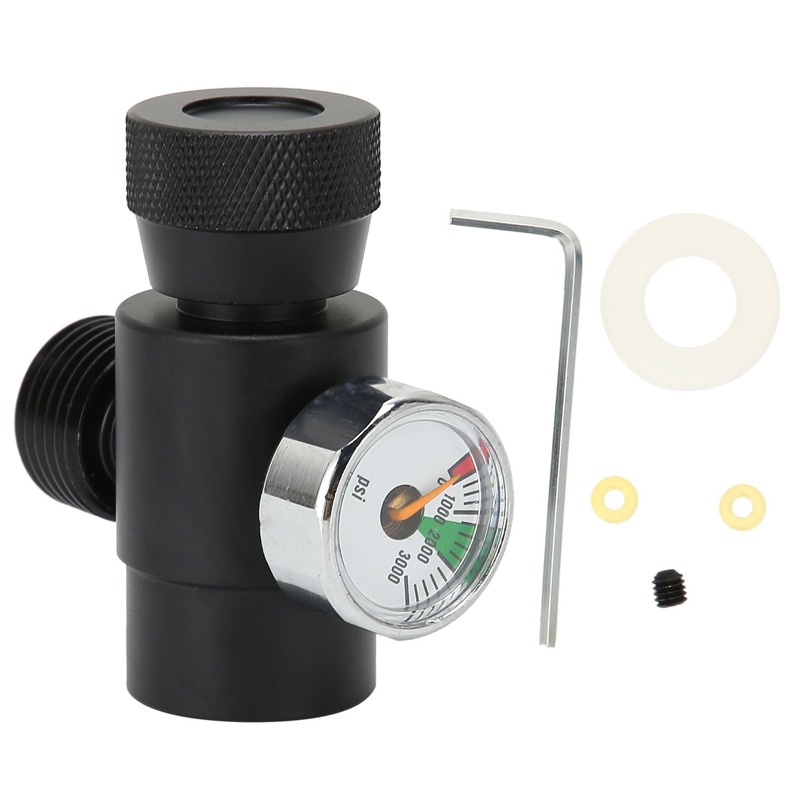CO2 Cylinder Refill Adapter Connector CGA320 // TR21-4 ASA 3000psi Pressure