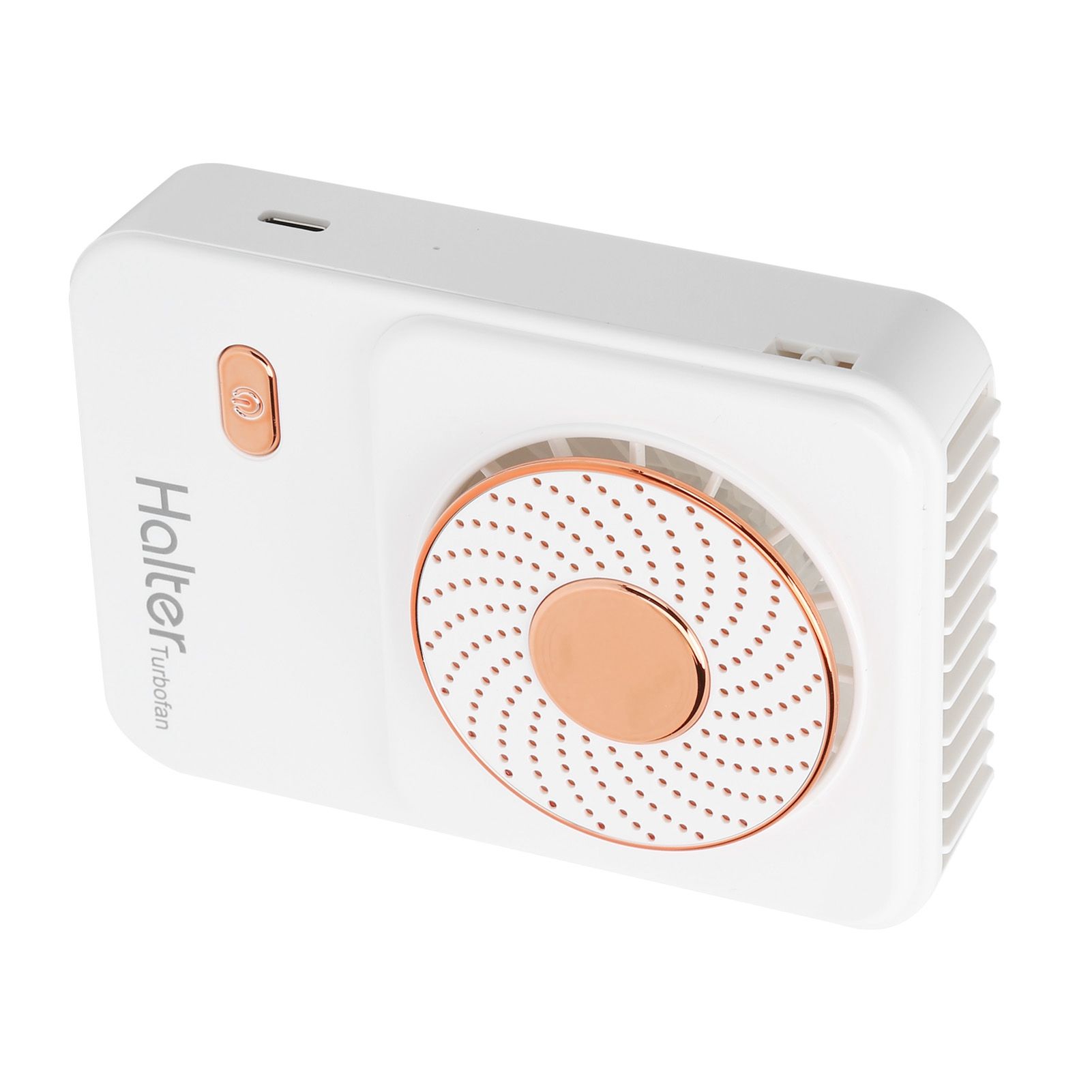 3‑Gear Adjustable Electric Fan Portable Handheld Hanging Neck Fan USB Charging view 5