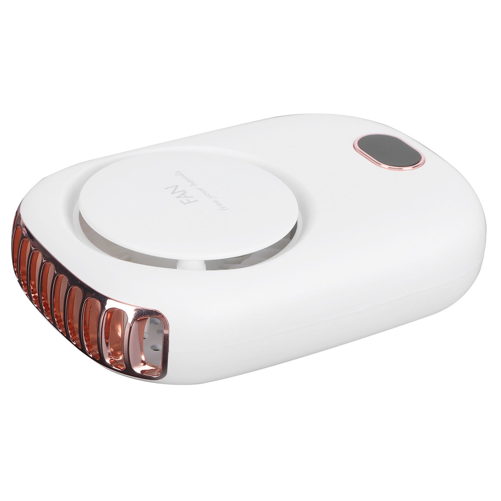 Mini Electric Fan Portable USB Charging Neck Hanging Bladeless Fan for Outdoor view 2