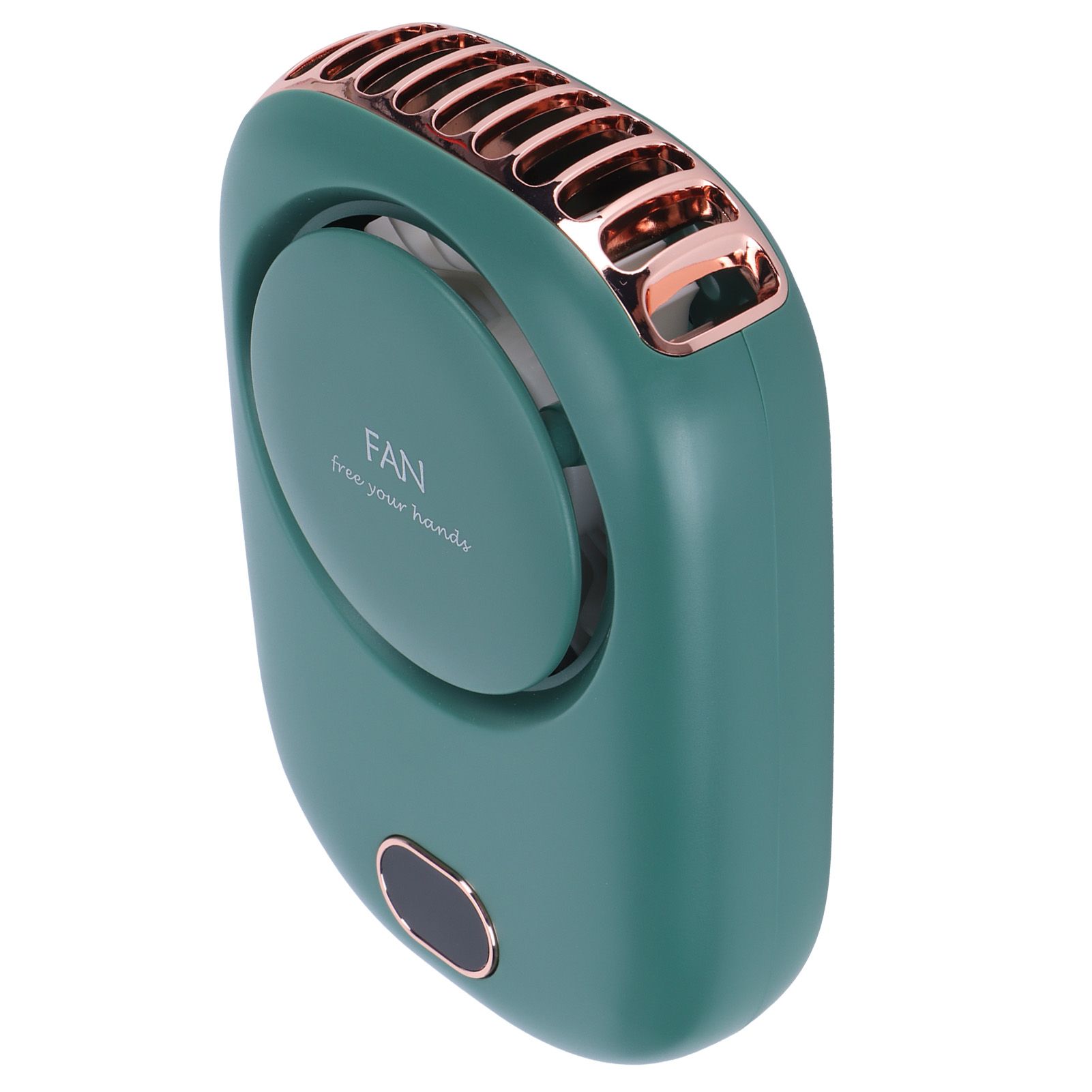 Mini Electric Fan Portable USB Charging Neck Hanging Bladeless Fan for Outdoor view 2