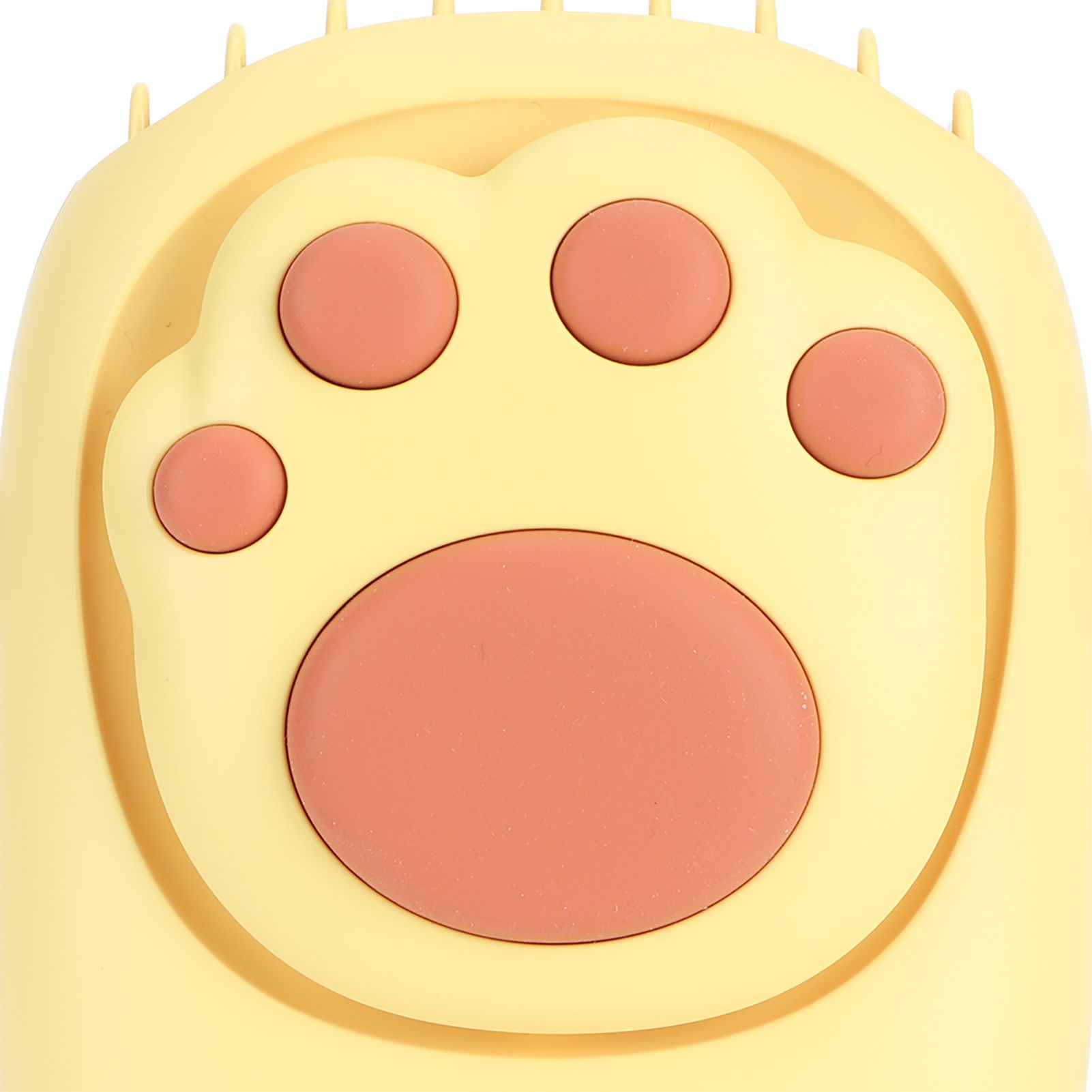 Yellow 3‑Gears Speed Wind Adjustable Electric Fan Cute USB Charging Fan for view 15