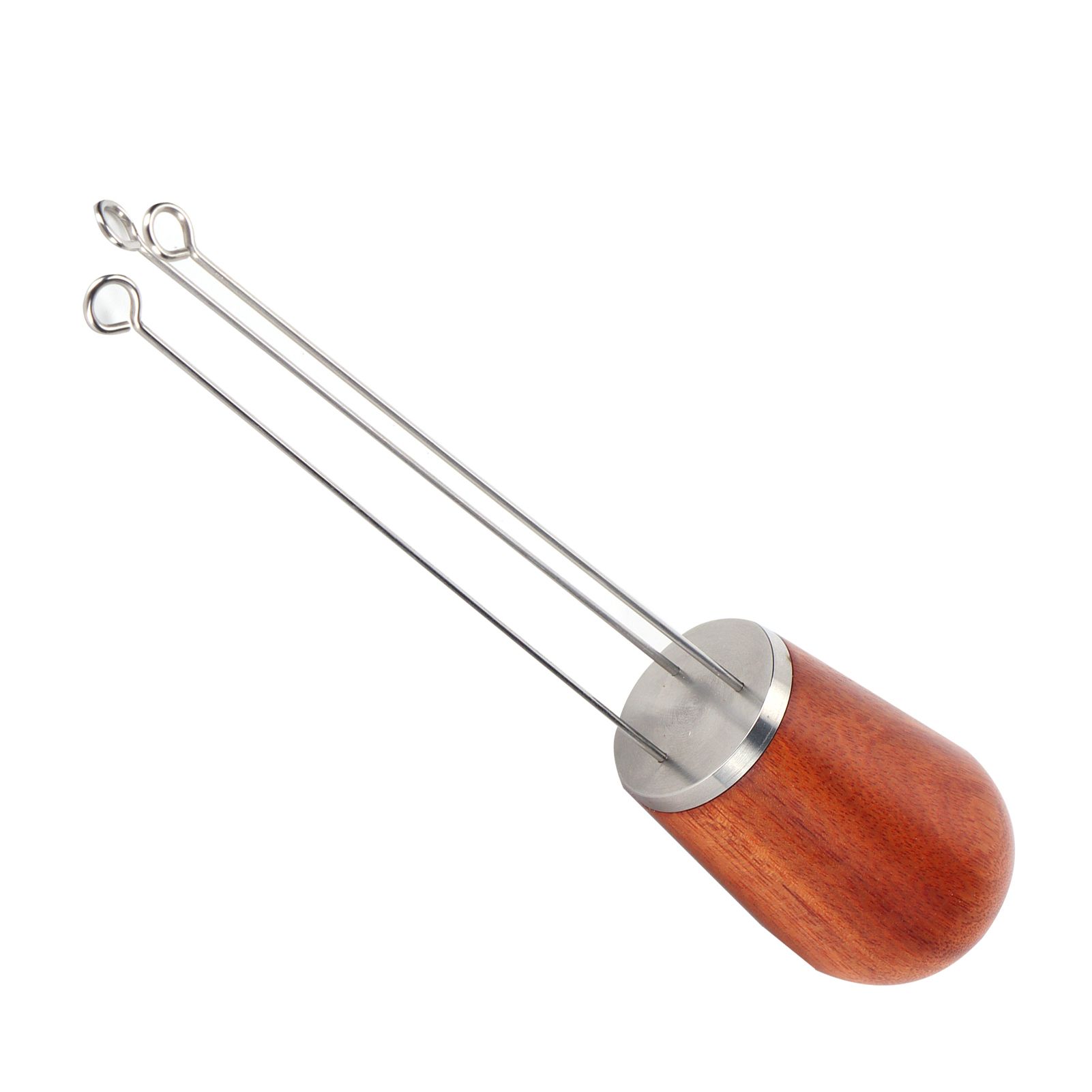 Stainless Steel Needle Type Coffee Powder Distributor Wood Handle Coffee view 9