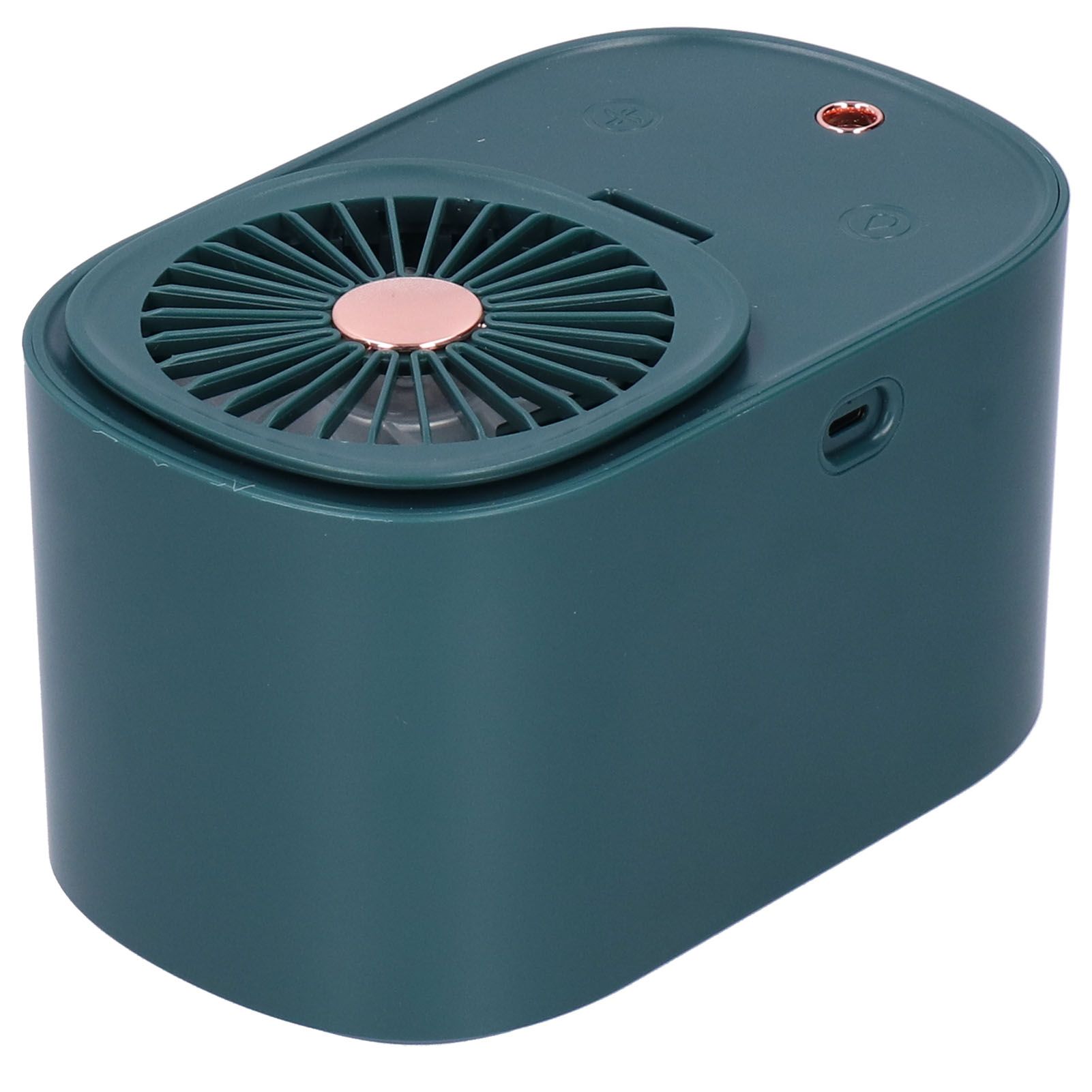 90 Degree Folding Electric Fan 2 in1 Portable Humidifying Electric Fan for view 2