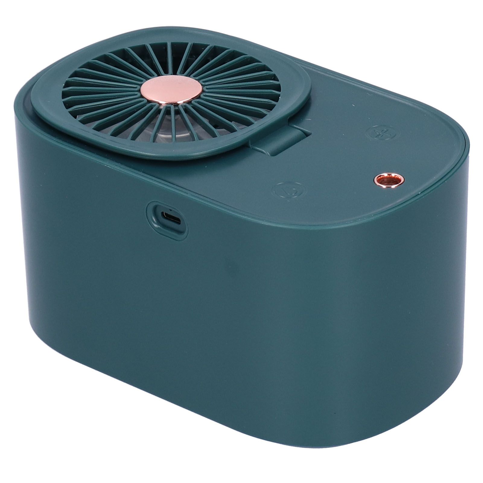 90 Degree Folding Electric Fan 2 in1 Portable Humidifying Electric Fan for view 3