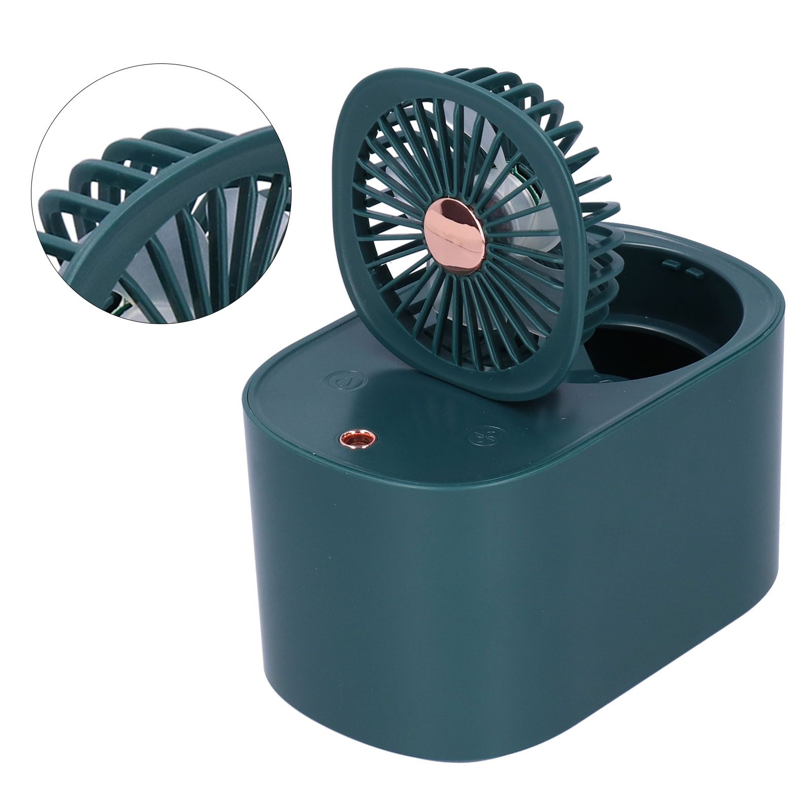90 Degree Folding Electric Fan 2 in1 Portable Humidifying Electric Fan for view 10