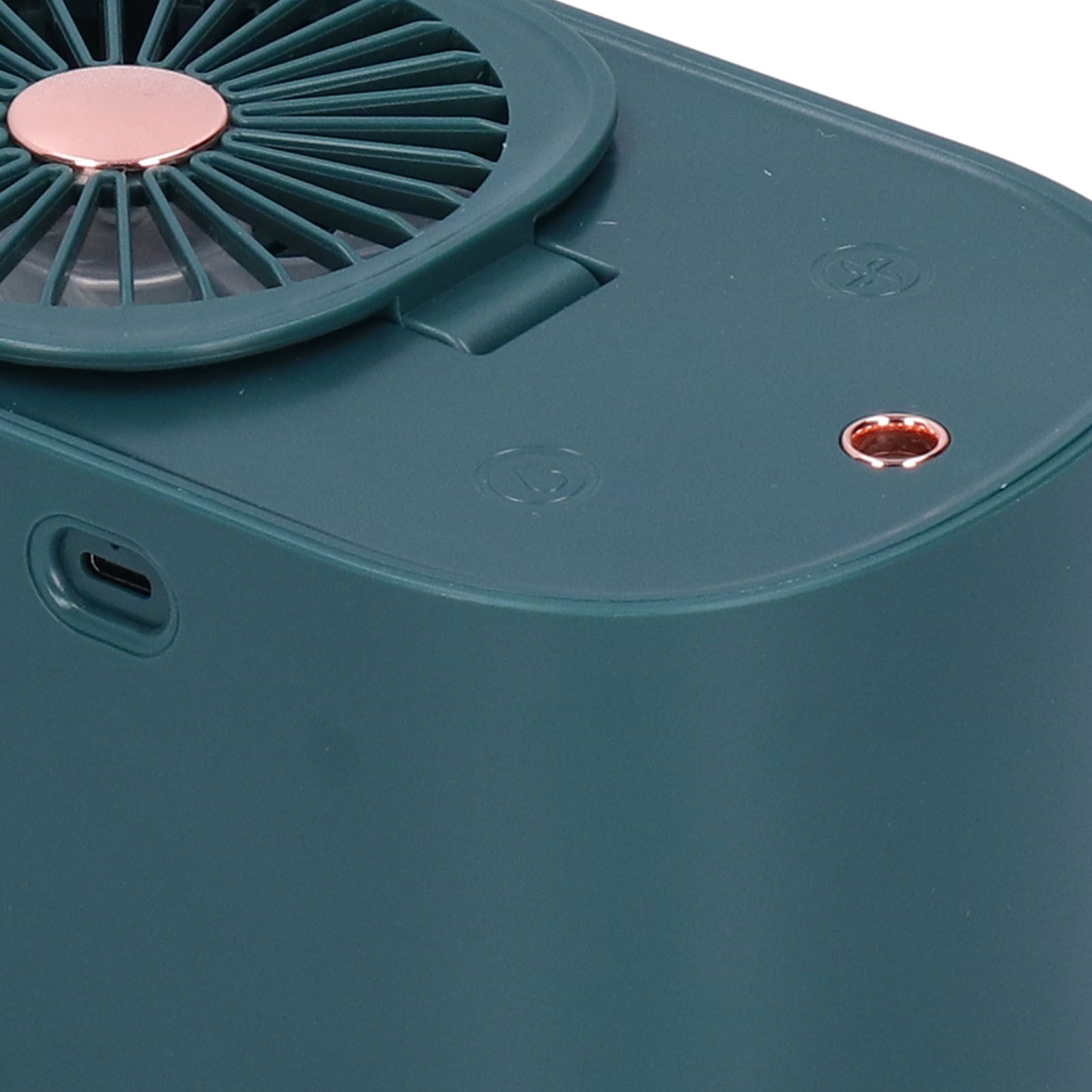 90 Degree Folding Electric Fan 2 in1 Portable Humidifying Electric Fan for view 13