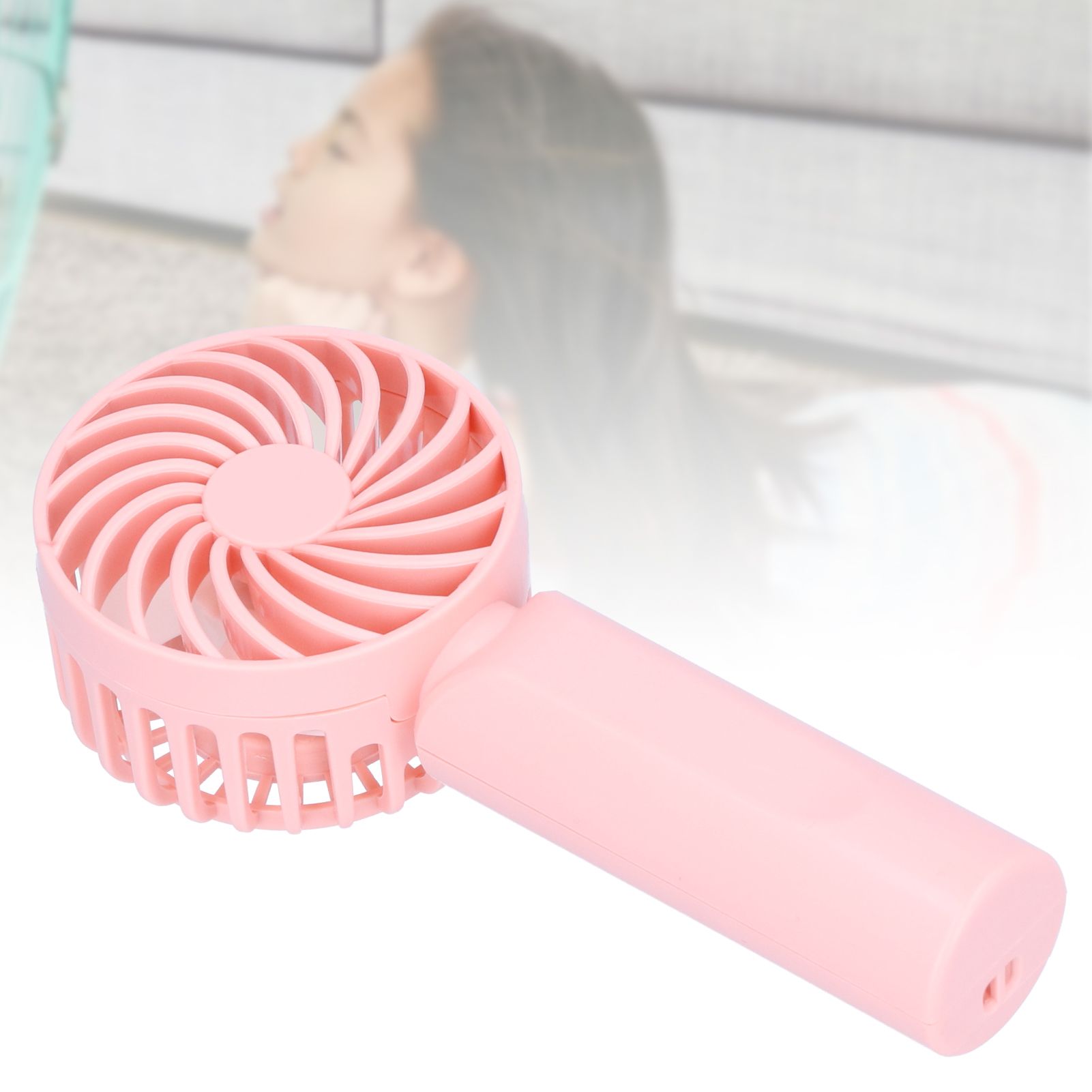 3‑Gear Adjustable Fan Portable Handheld Mobile Phone Holder Electric Fan for view 12