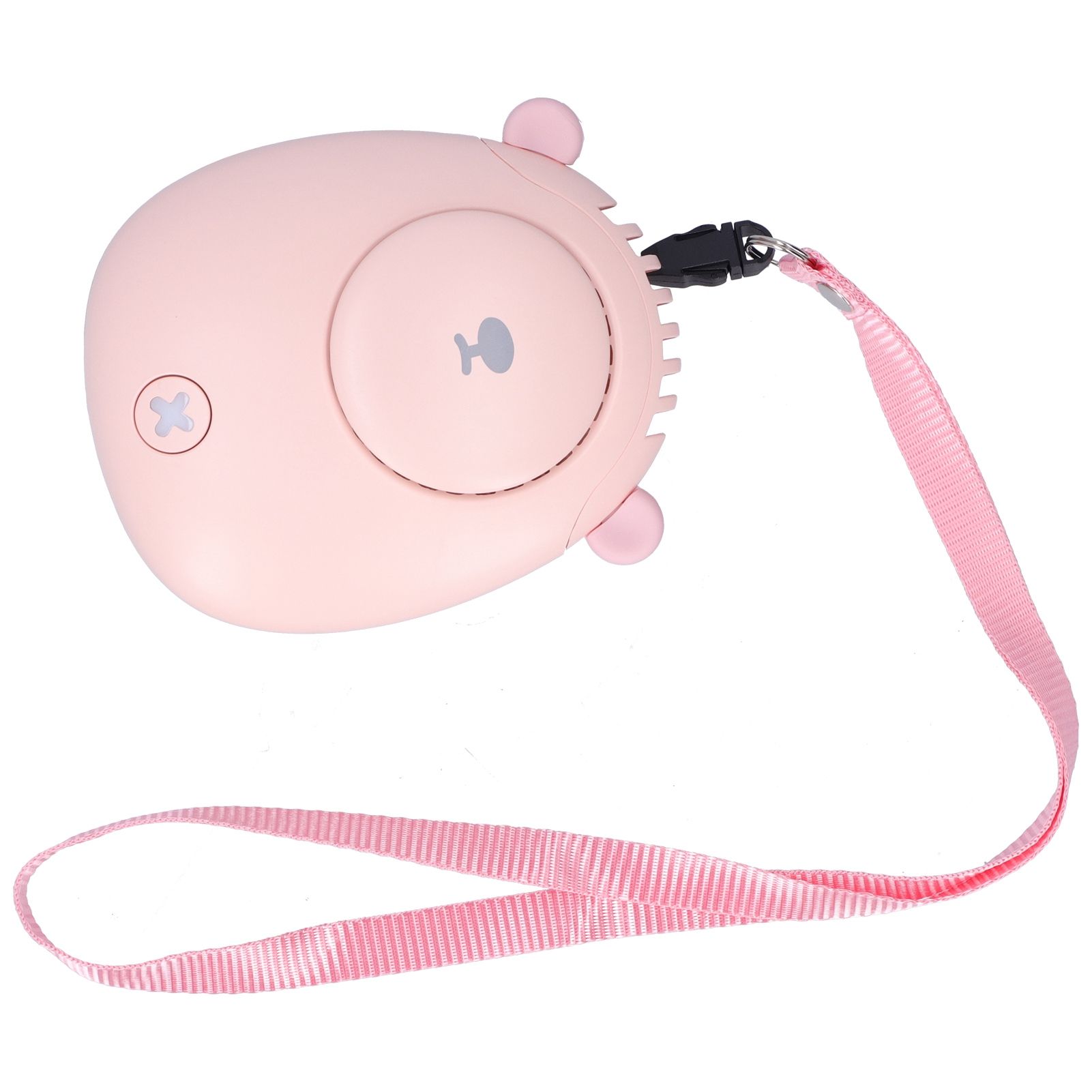 Electric Fan Hanging Neck Portable Mini Fan with 3‑Gear Wind Speed USB view 3