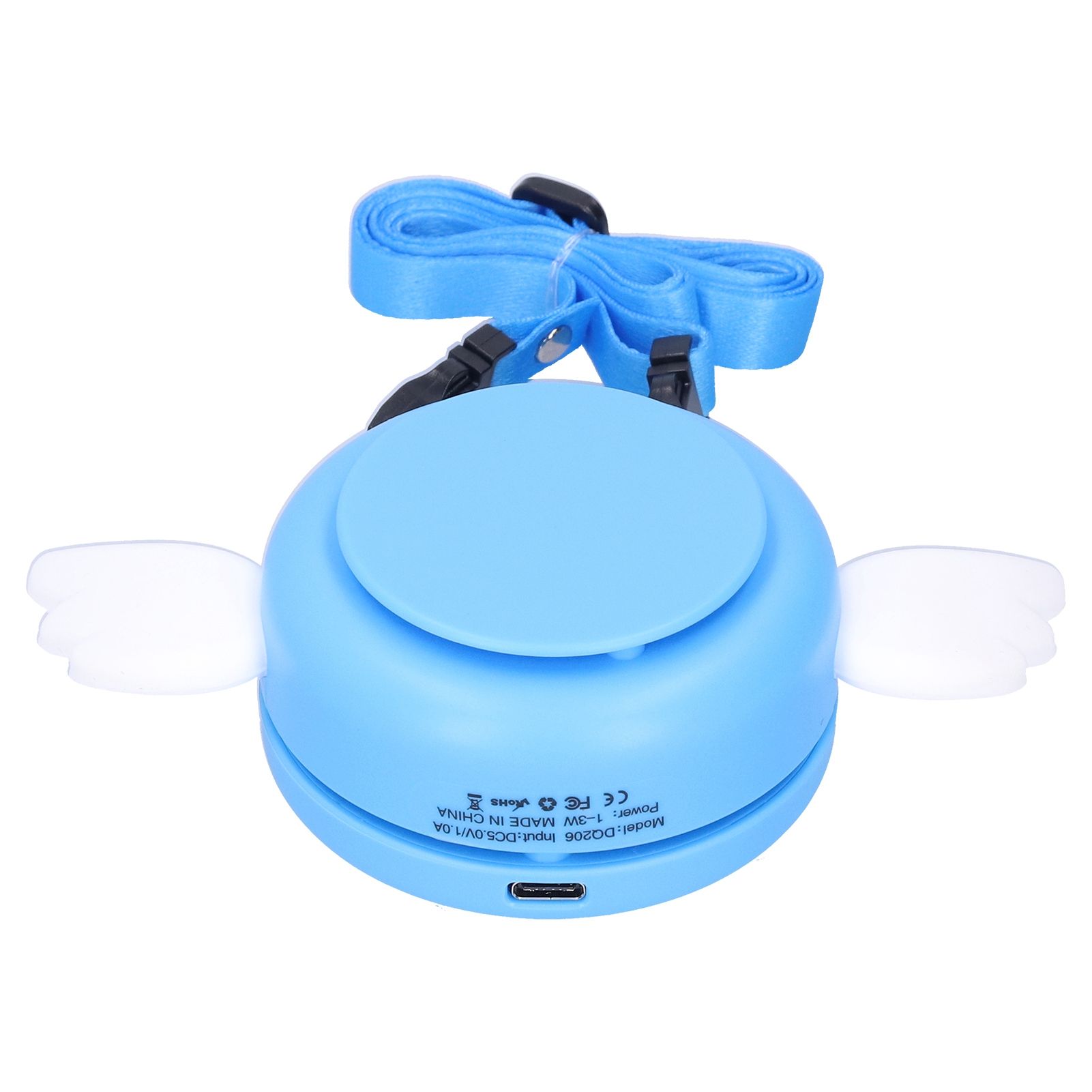 Adjustable USB Charging Electric Fan Portable Hanging Neck No‑Blade Electric view 4
