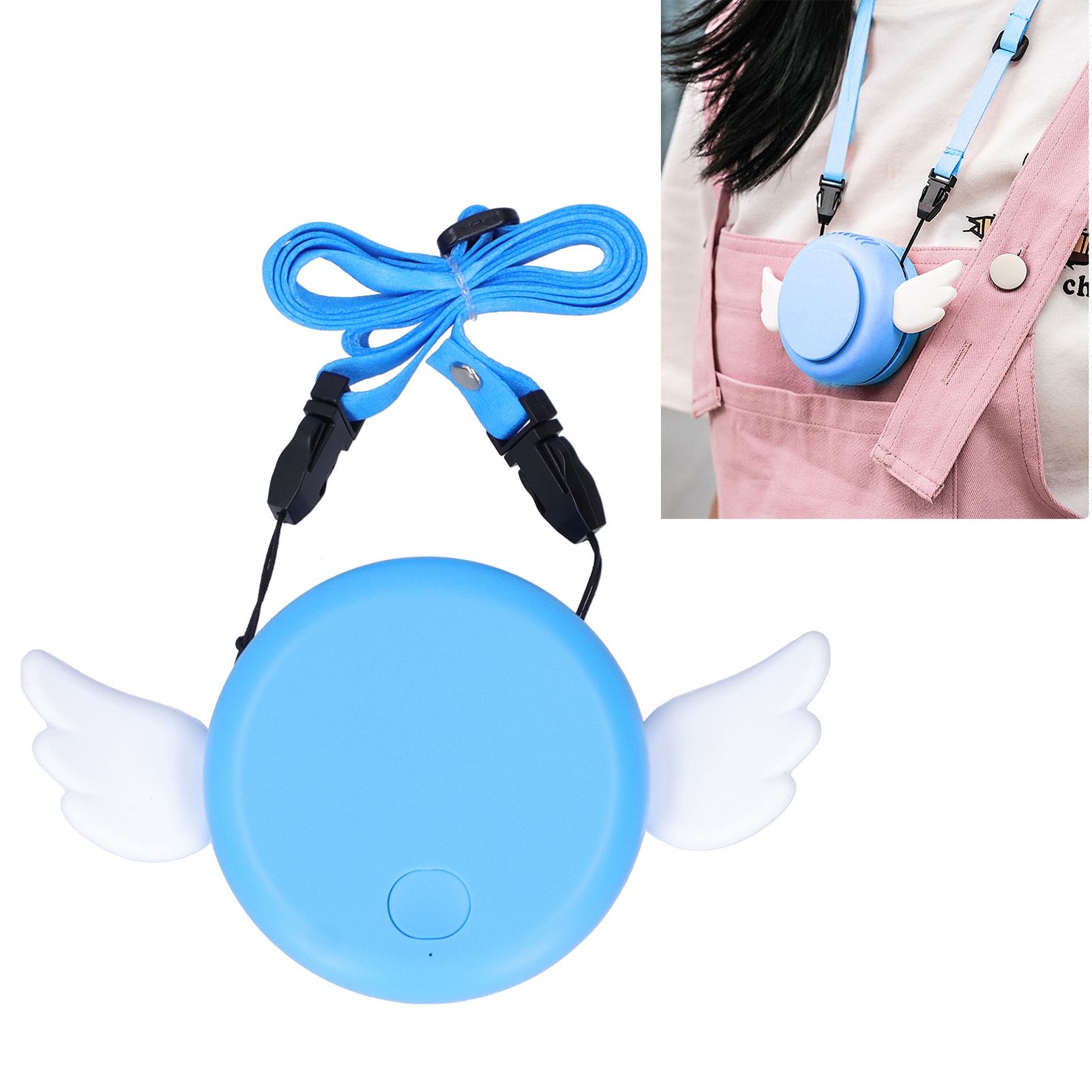 Adjustable USB Charging Electric Fan Portable Hanging Neck No‑Blade Electric view 11