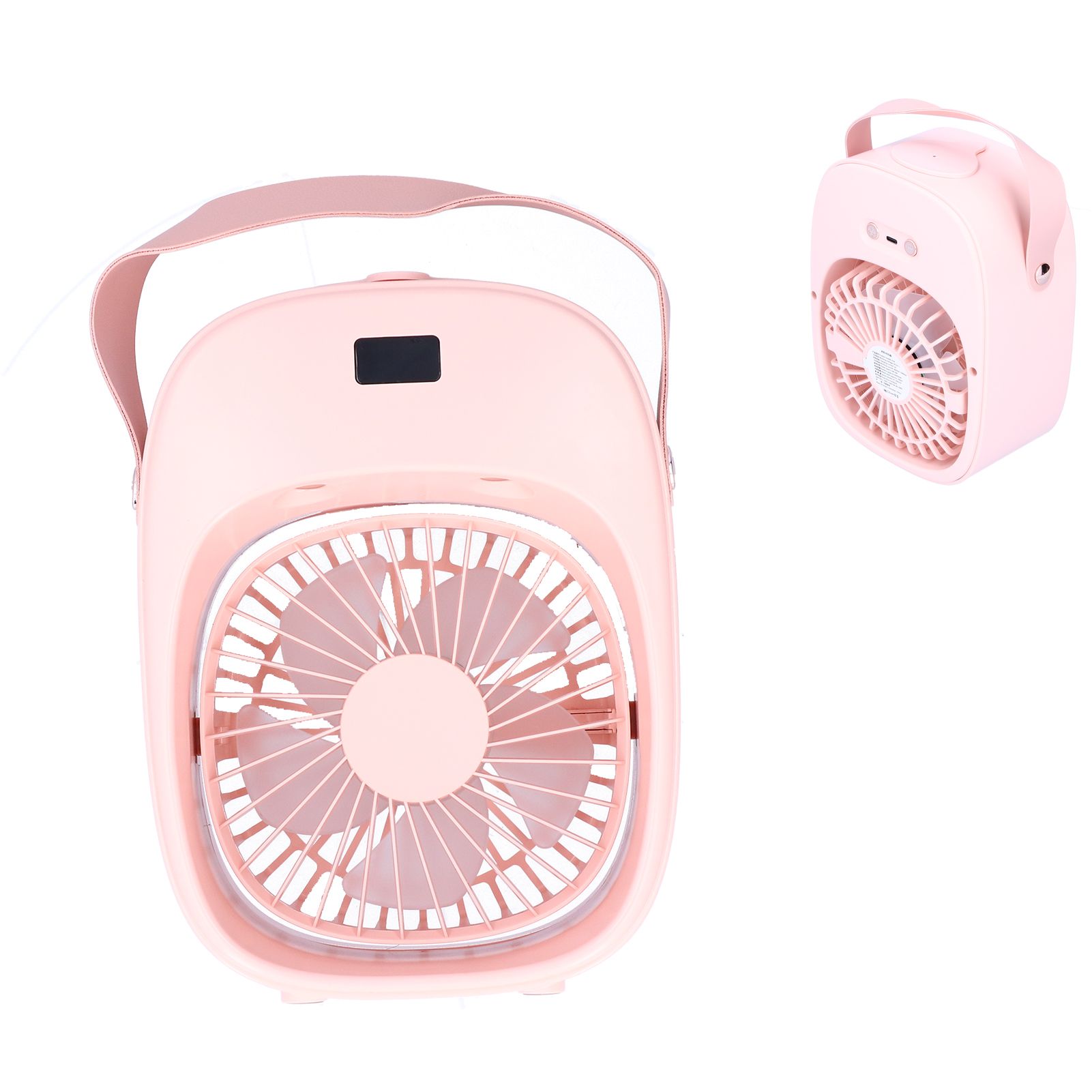 Adjustable Electric Fan Portable Spray Humidification Electric Fan for Home view 9