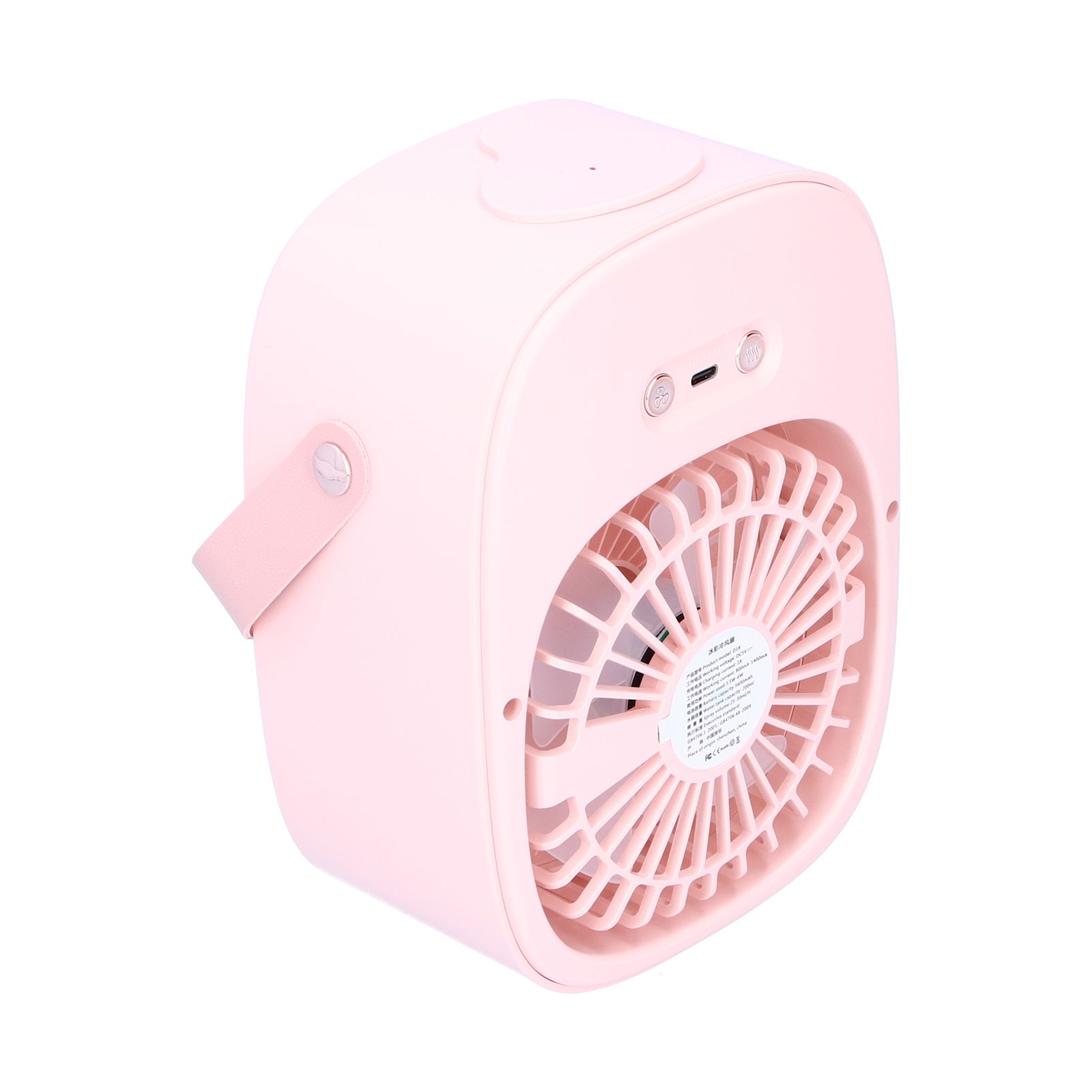 Adjustable Electric Fan Portable Spray Humidification Electric Fan for Home view 15