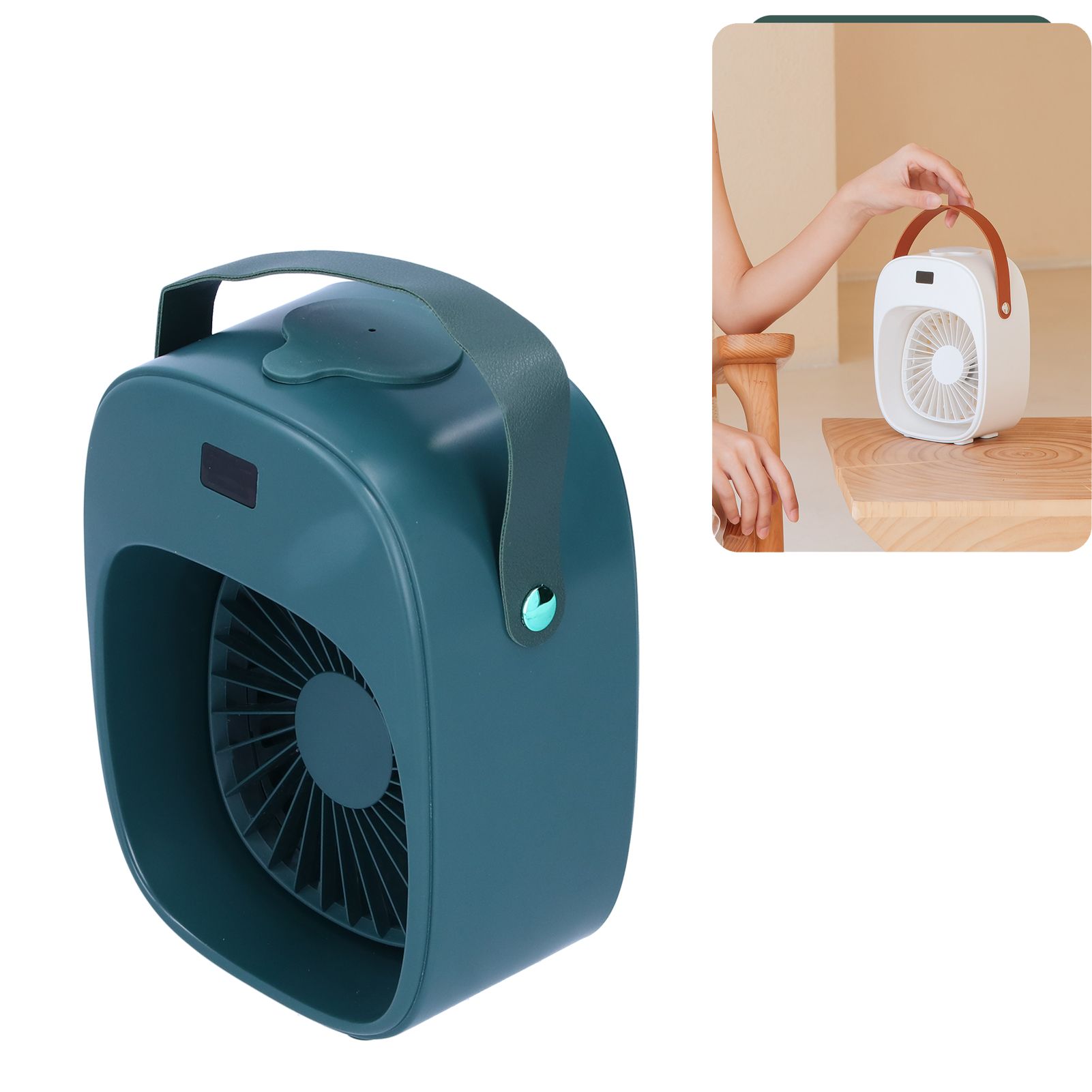Adjustable Electric Fan Portable Spray Humidification Electric Fan for Home view 11