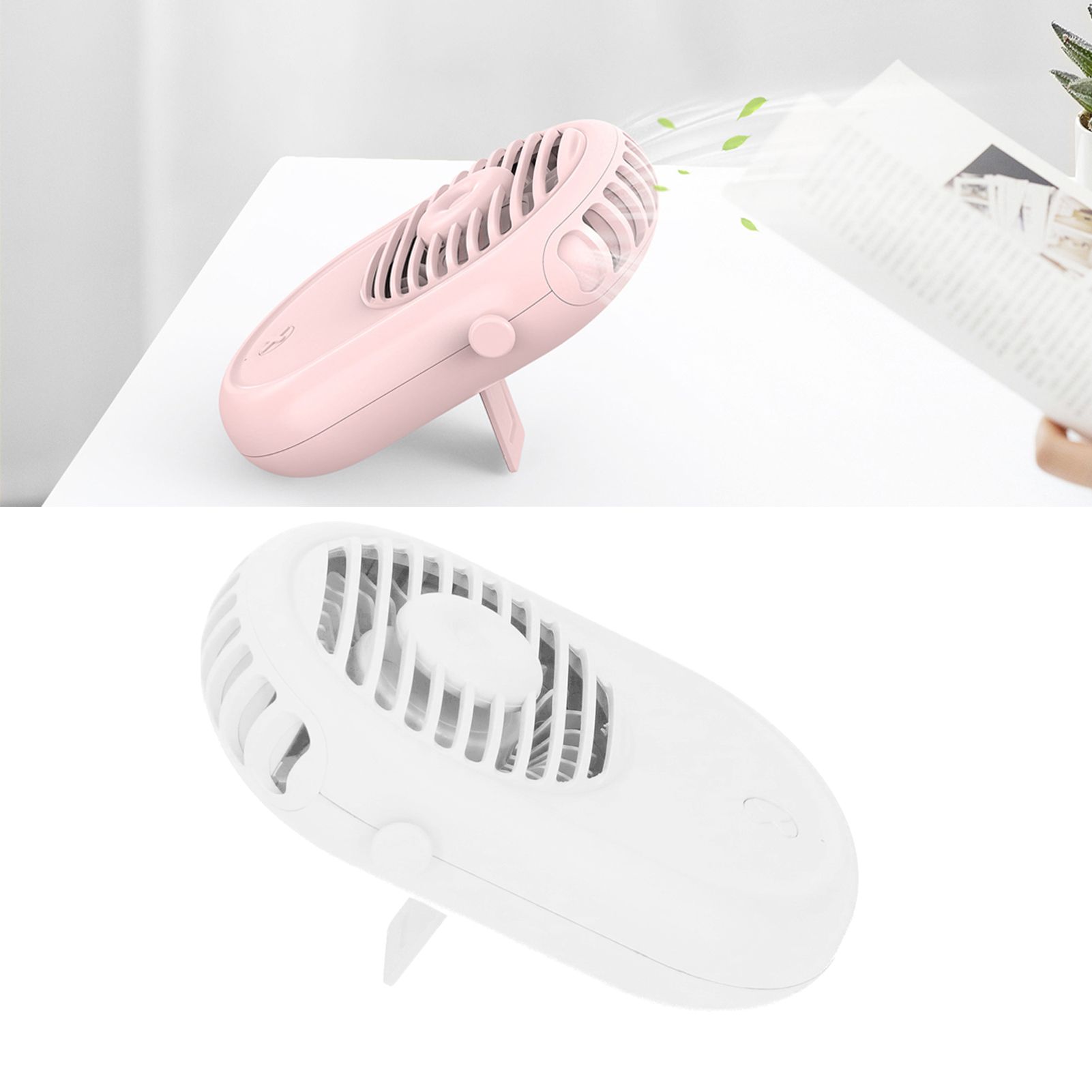 Portable Handheld Electric Fan Mini Compact Neck Hanging Fan for Summer Home view 11