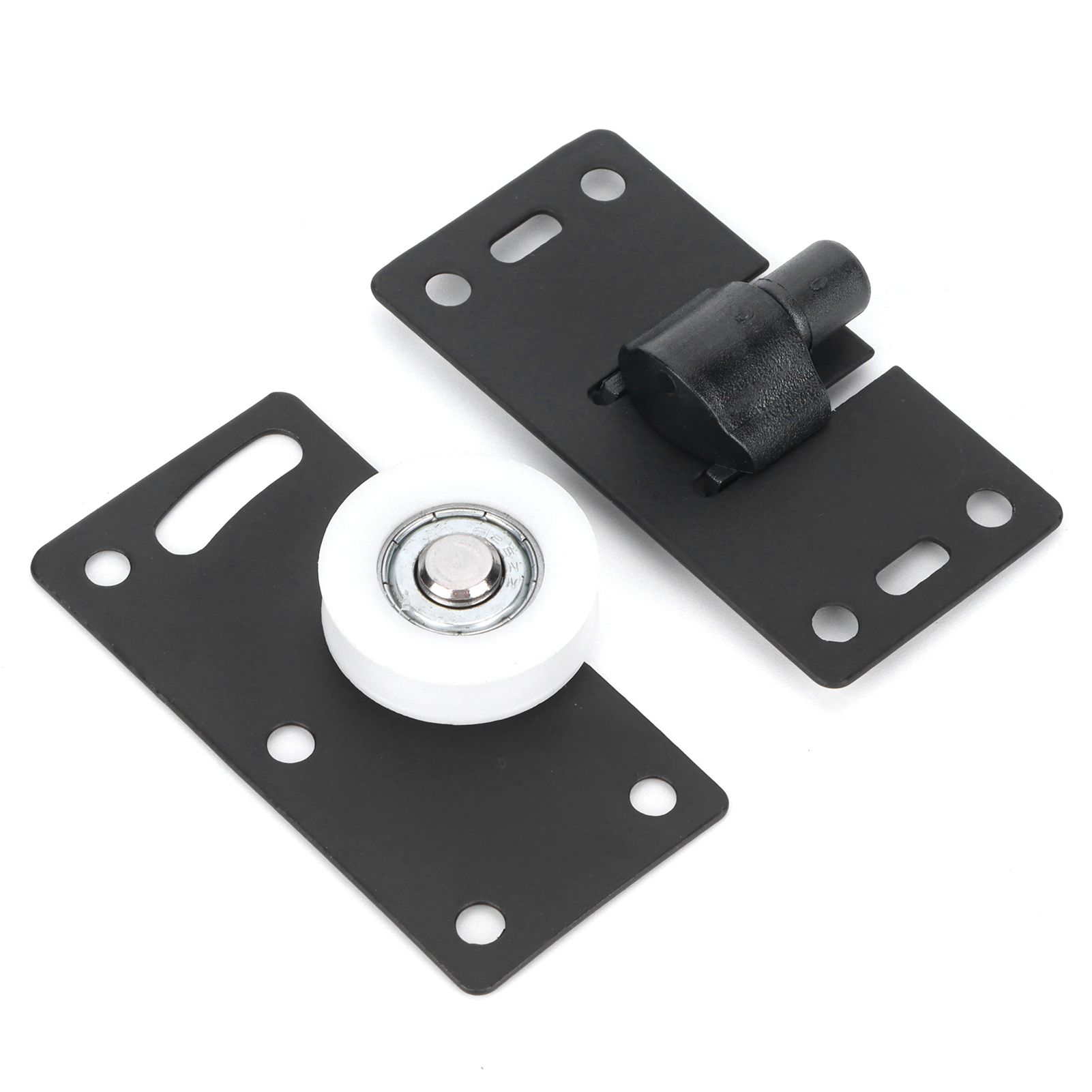 Sliding Door Wheel Set Cold Rolled Steel Door Pulley Hardware for Cabinet view 3