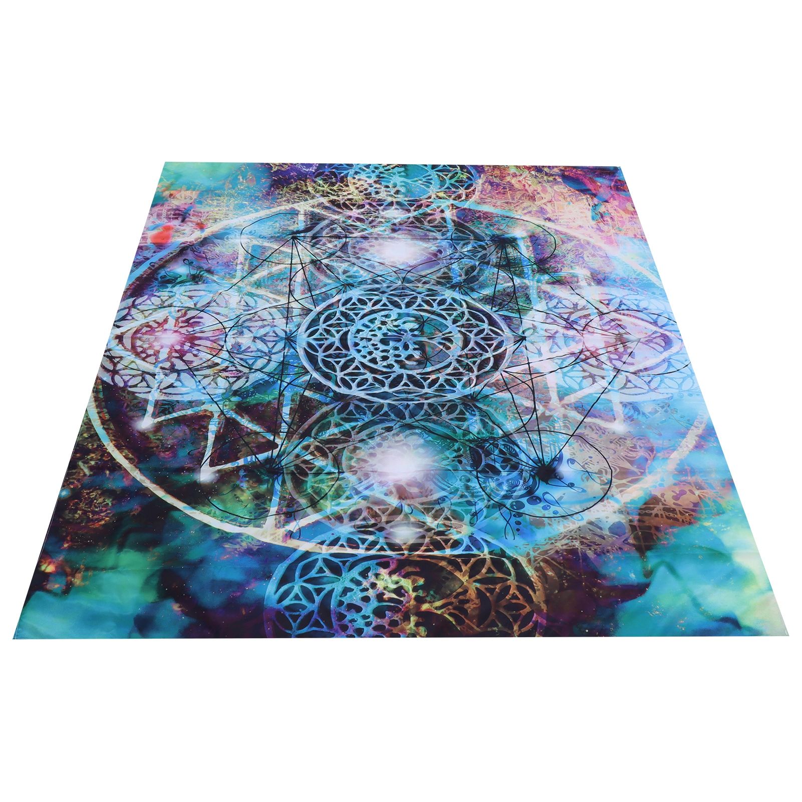 Polyester Tapestry Abstract Geometry Pattern Wall Hanging Blanket Art Home view 6