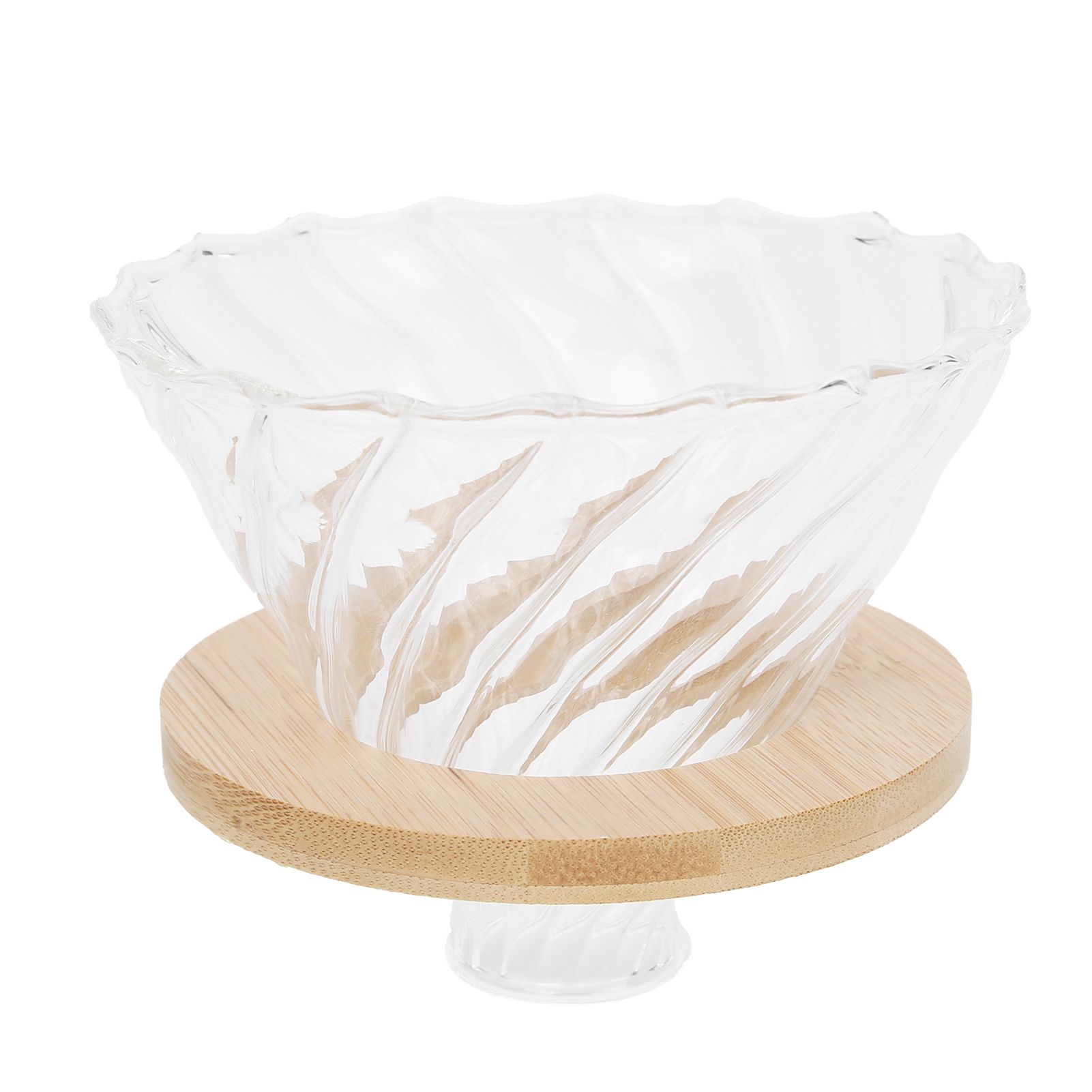 Pour Over Coffee Dripper Cone Filter Cup Coffee Maker Accessories with Wood view 11