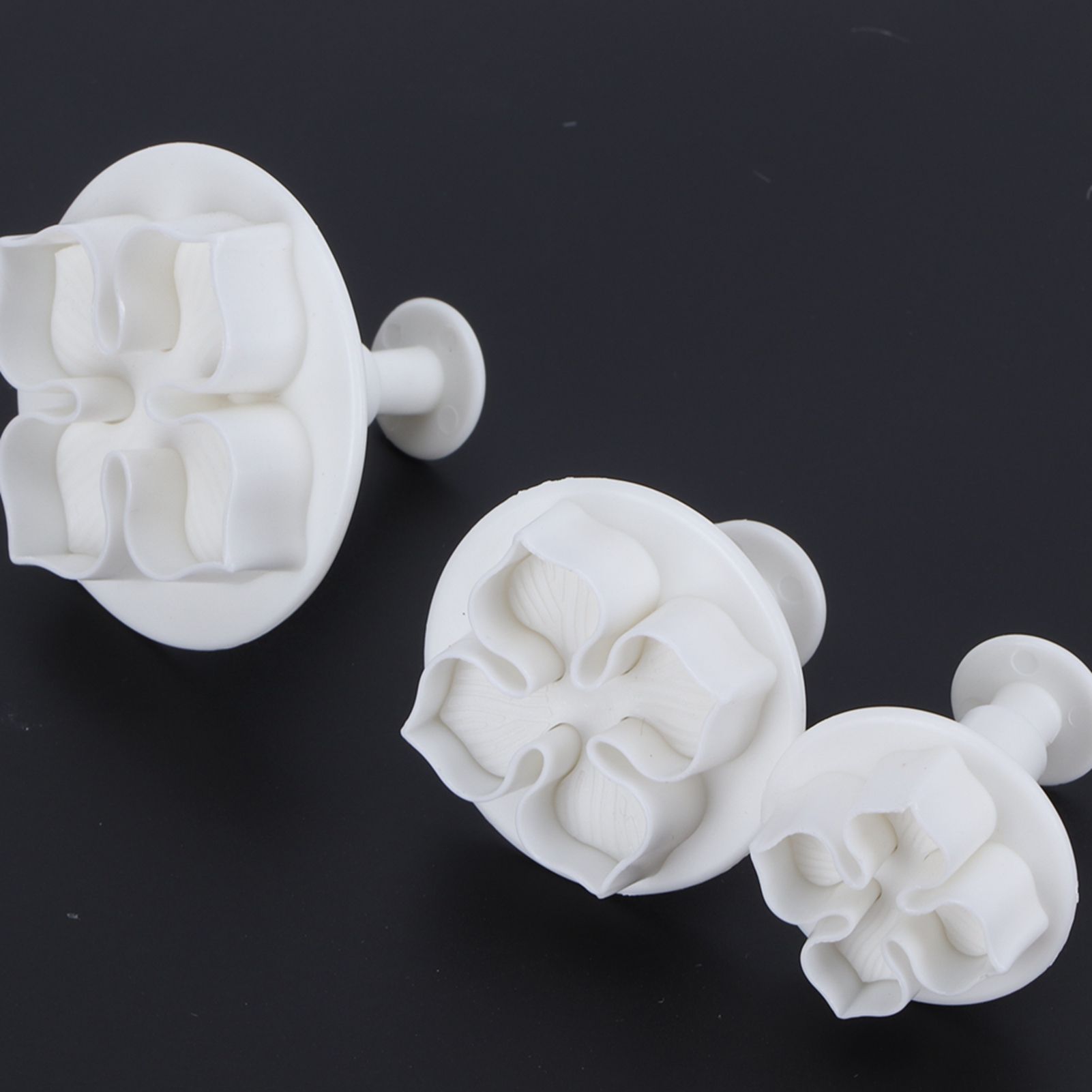 3Pcs Cake Decorating Mold Hydrangea Pattern Biscuits Cutter Spring Mold Baking view 11