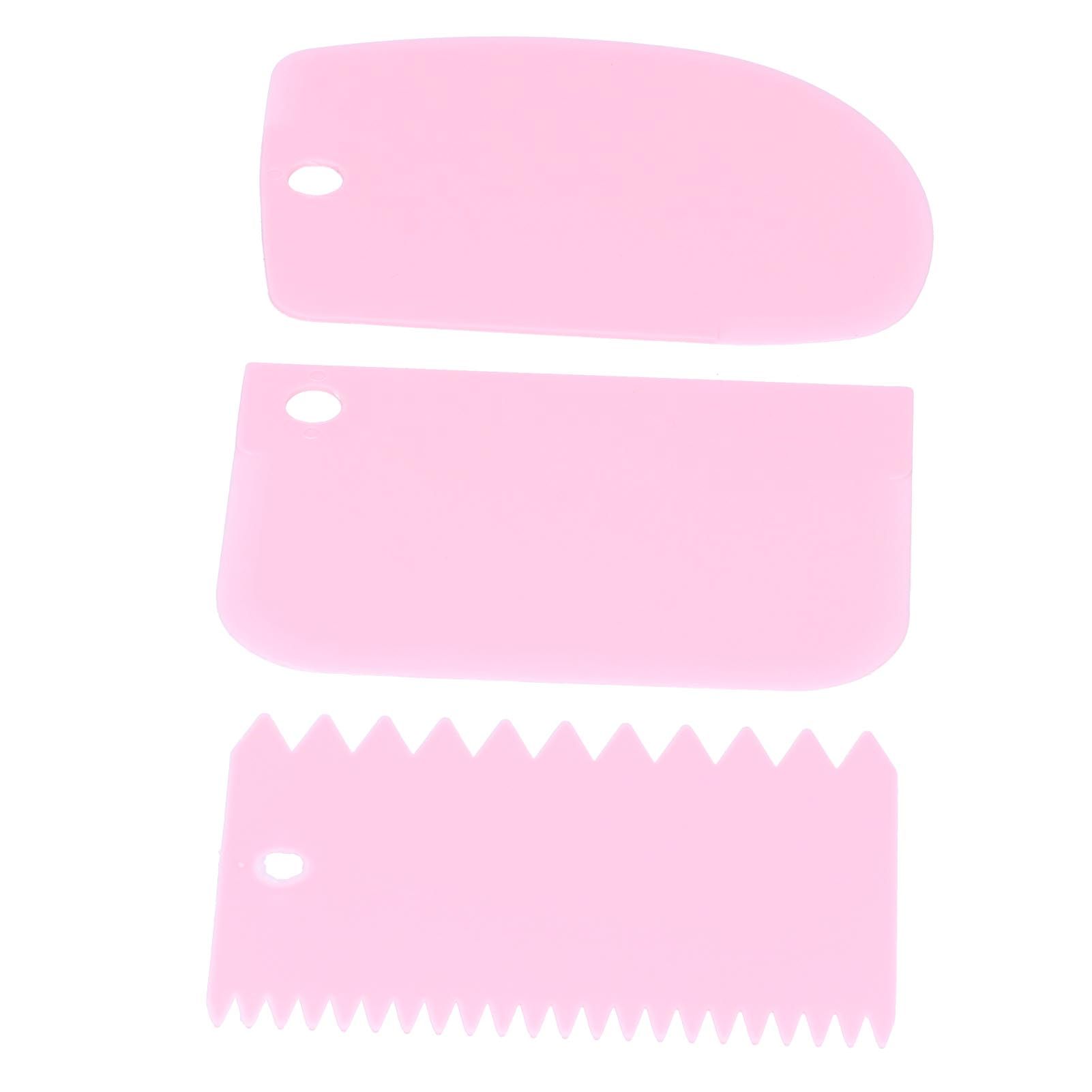 3PCS/Set Cake Cream Scraper Dough Pasty Cutters Scraper Kitchen Tool DIY view 4