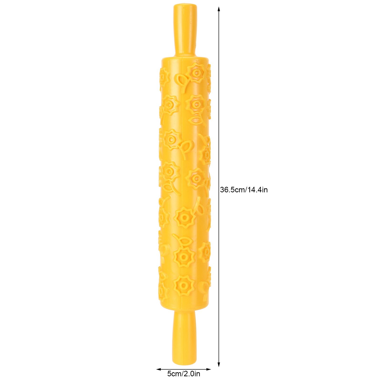 Fondant Cake Embossing Rolling Pin Baking Dough Roller Cookies Biscuits view 14